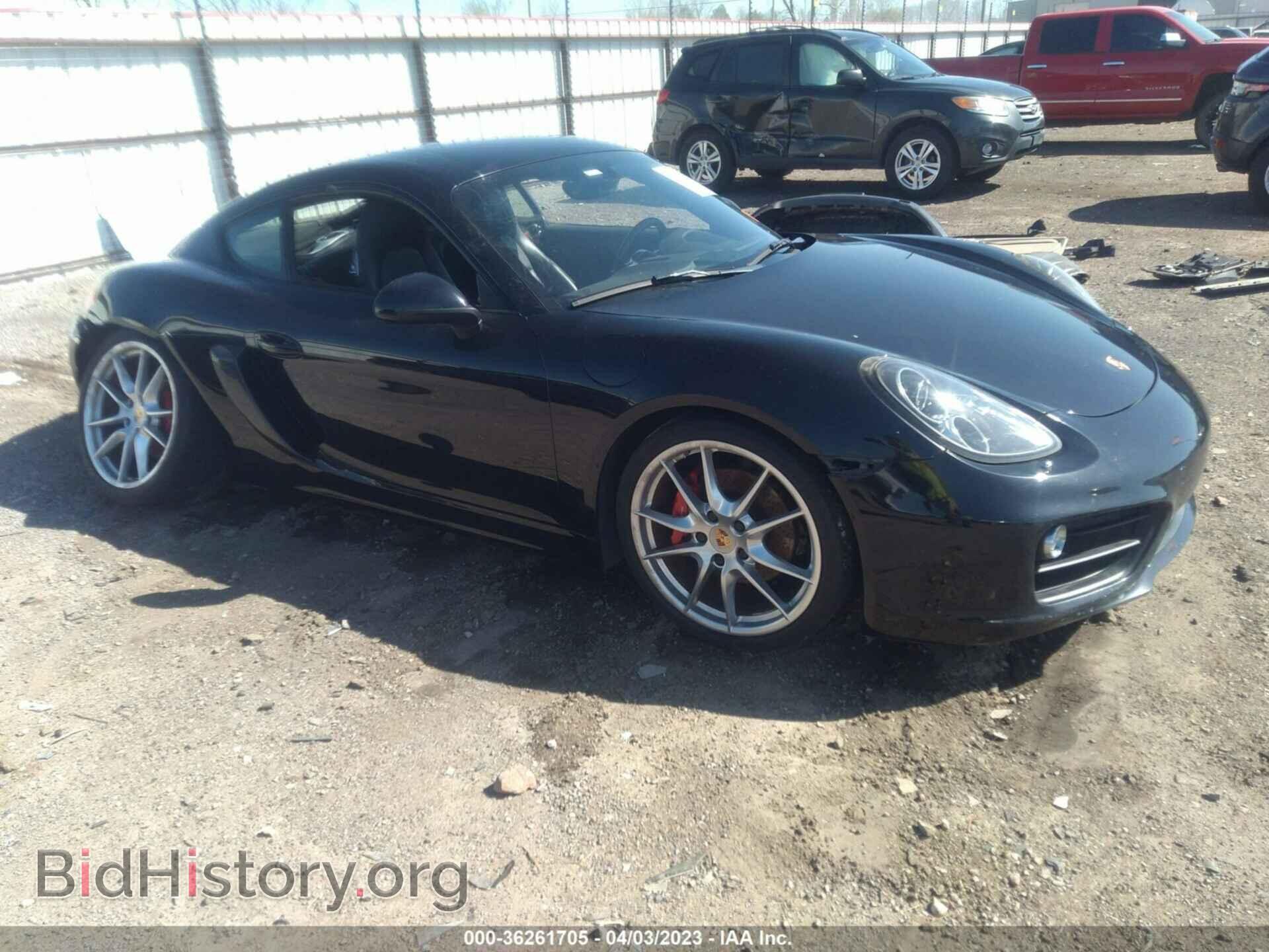 Фотография WP0AB2A82FK184496 - PORSCHE CAYMAN 2015