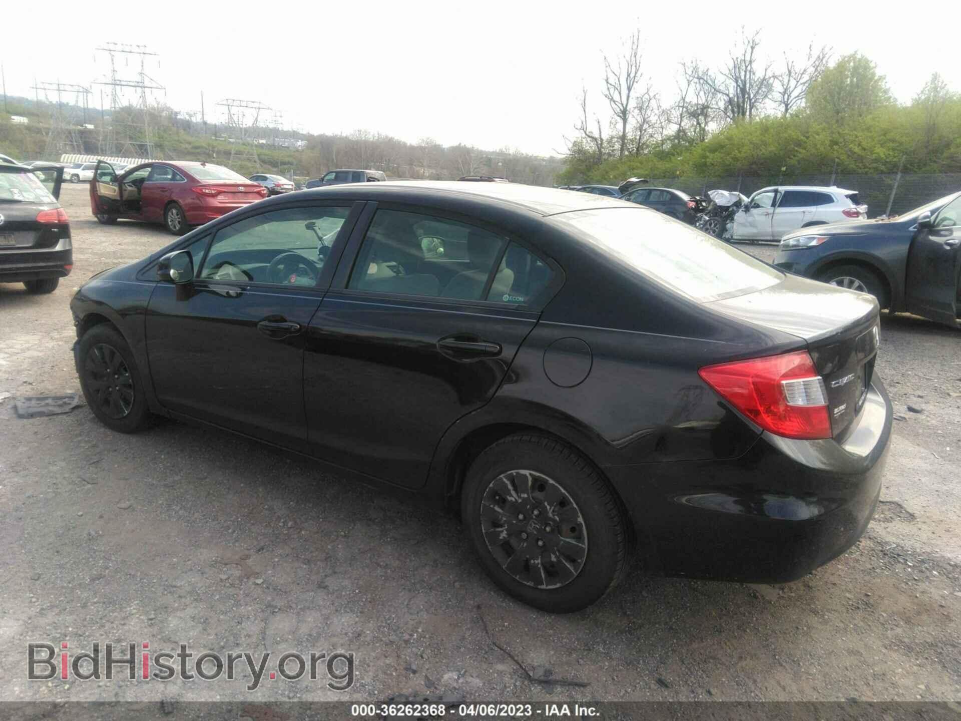 2012 HONDA CIVIC SDN - VIN: JHMFB2F53CS005624 - Фото 3