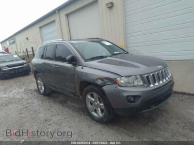 2011 Jeep COMPASS LIMITED, gray — VIN 1J4NT5FBXBD236521, IAAI