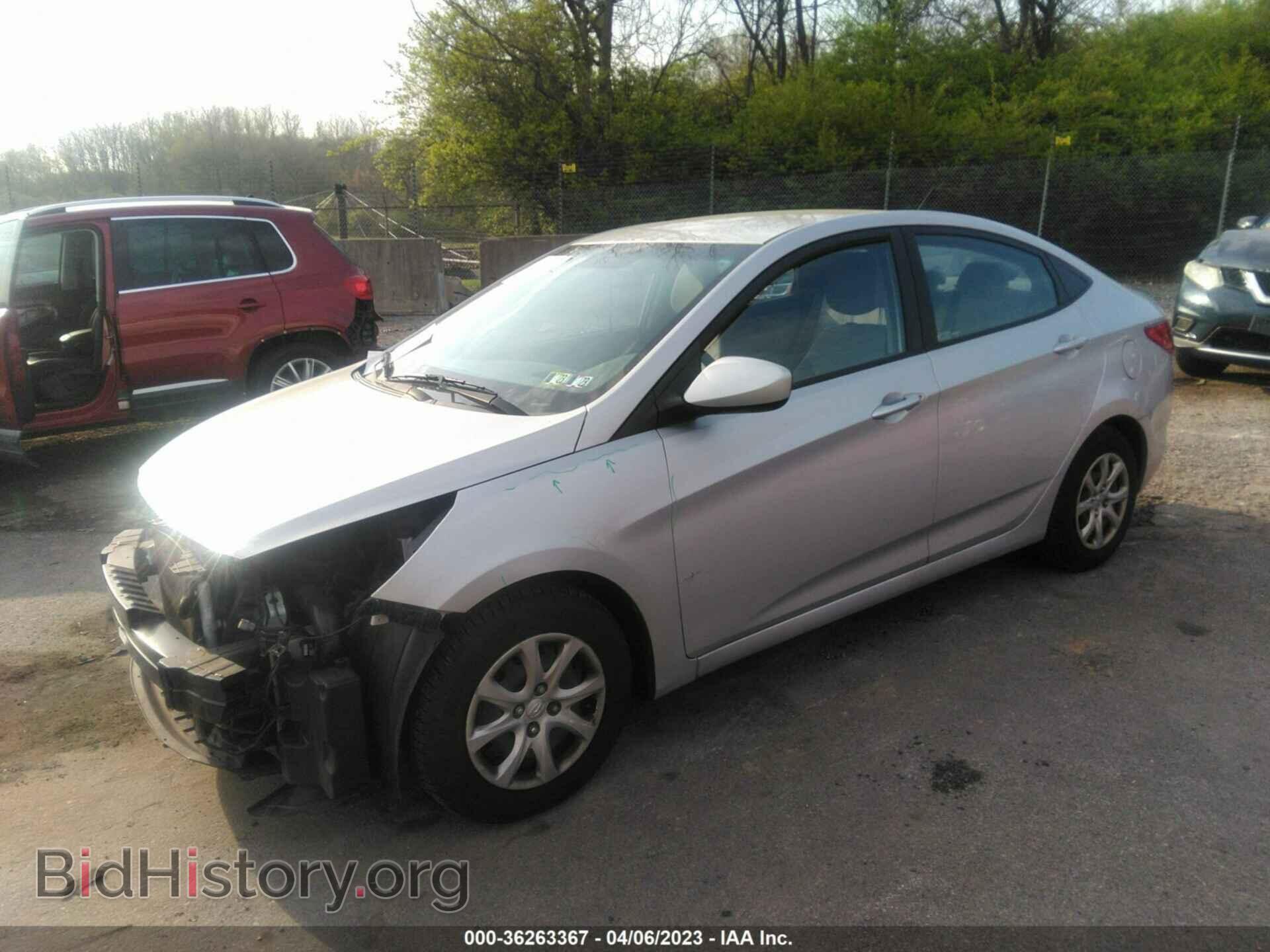 2014 HYUNDAI ACCENT - VIN: KMHCT4AE7EU774098 - Фото 2