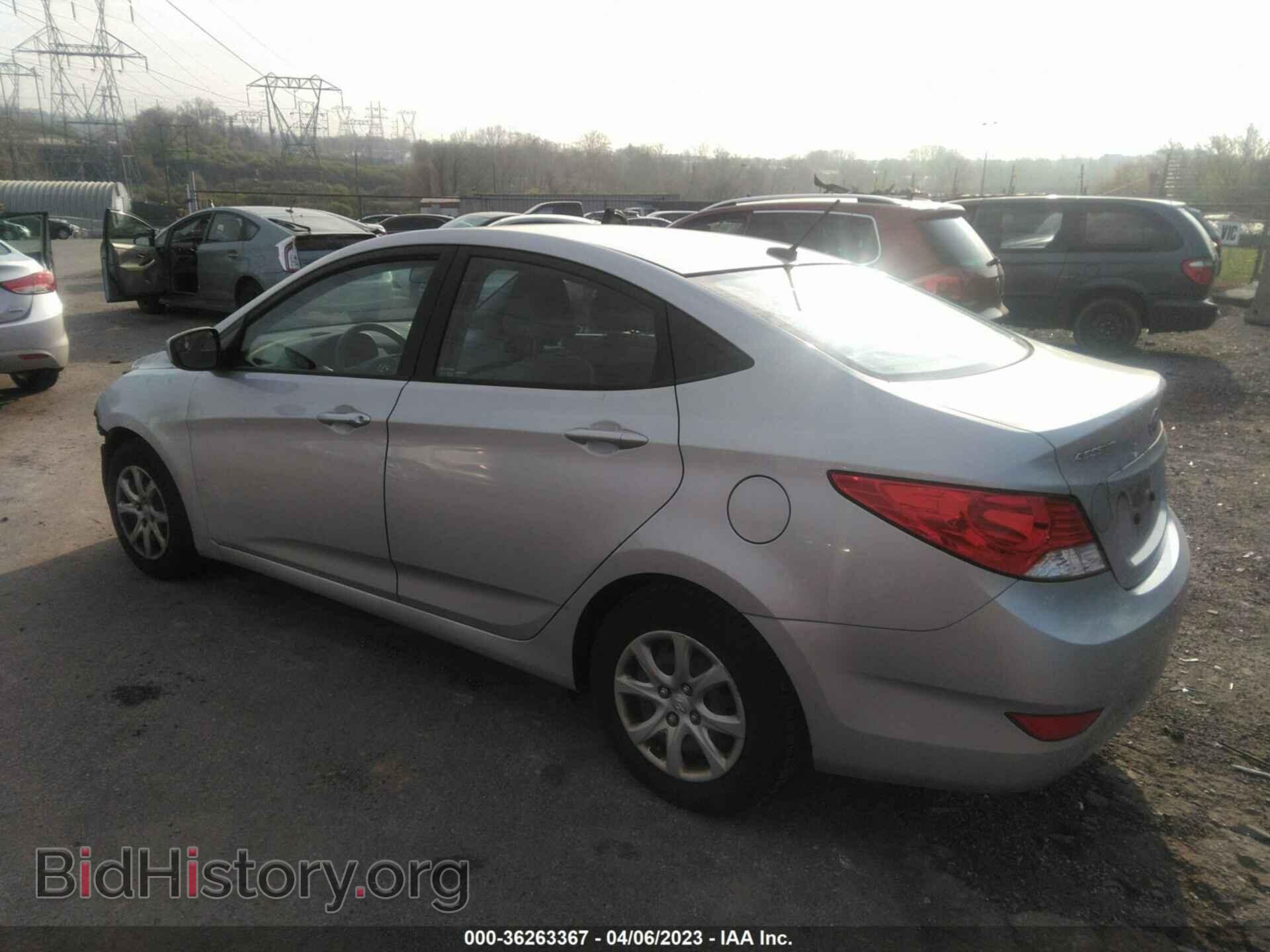 2014 HYUNDAI ACCENT - VIN: KMHCT4AE7EU774098 - Фото 3