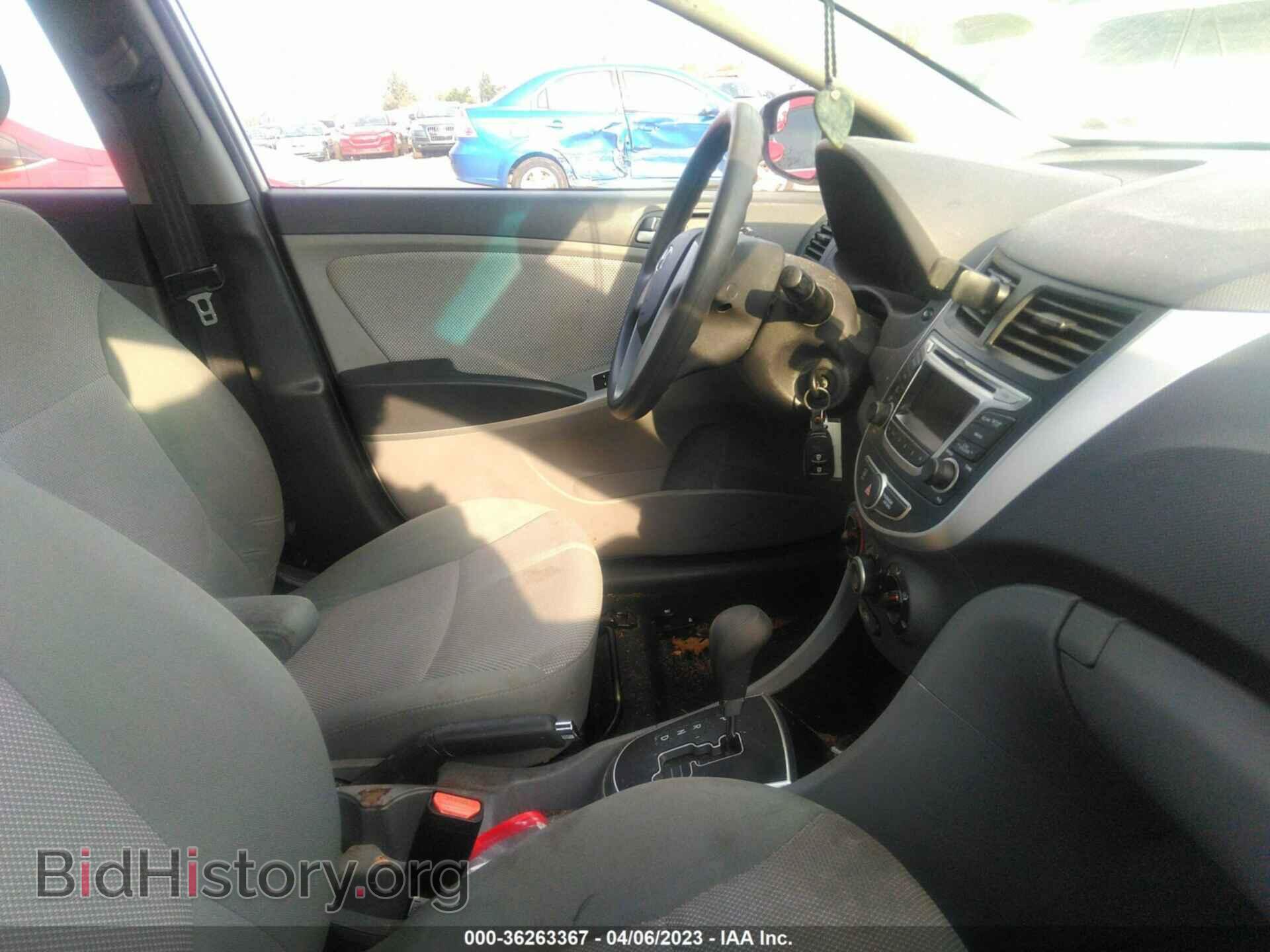 2014 HYUNDAI ACCENT - VIN: KMHCT4AE7EU774098 - Фото 5