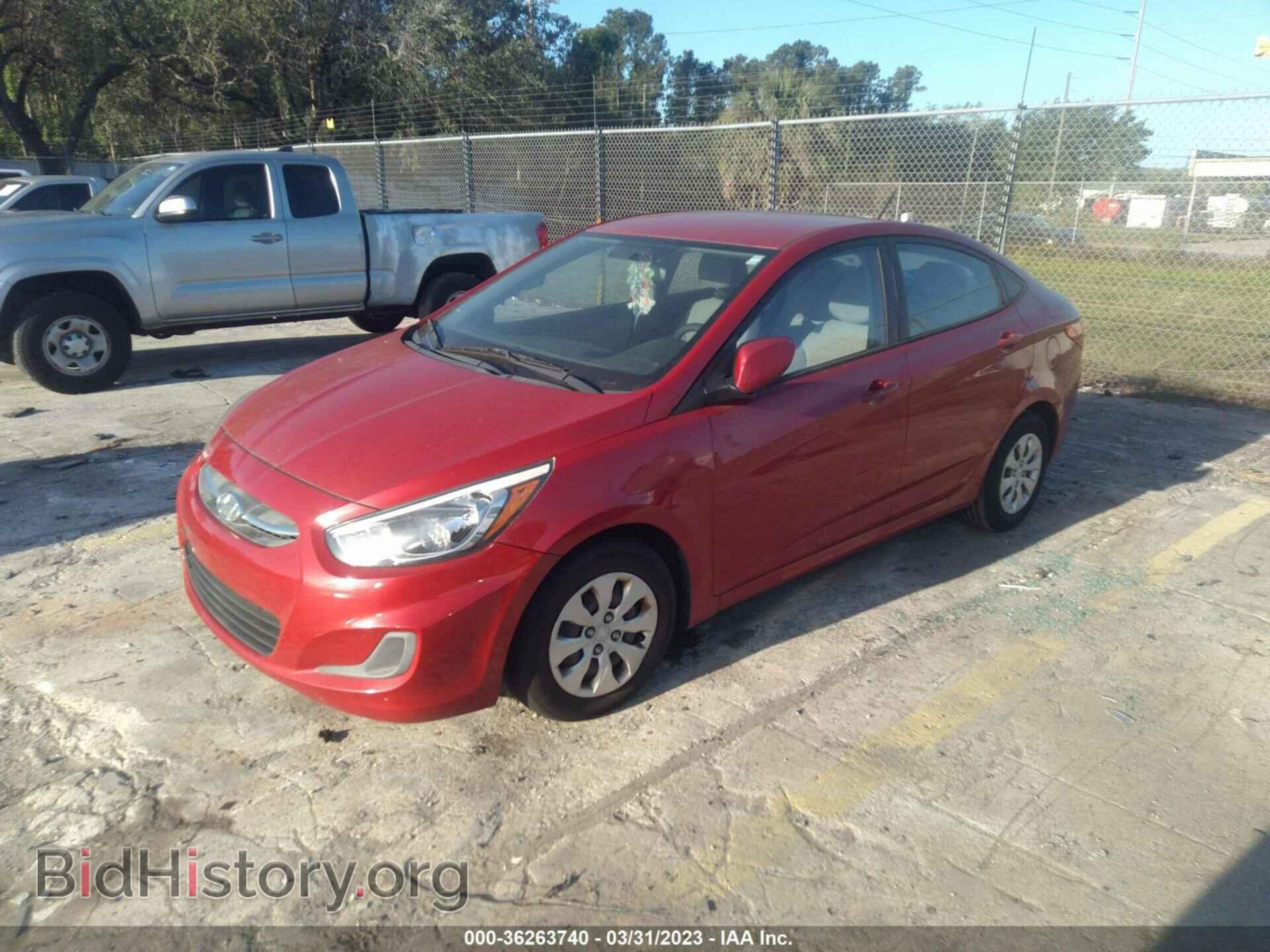 2016 HYUNDAI ACCENT - VIN: KMHCT4AE9GU063313 - Фото 2