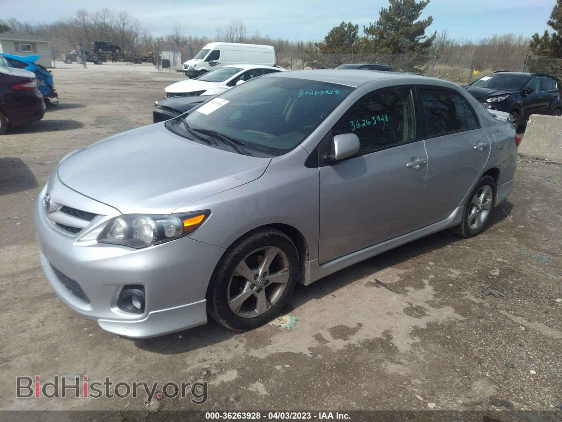 2011 TOYOTA COROLLA - VIN: 2T1BU4EE3BC741874 - Фото 2