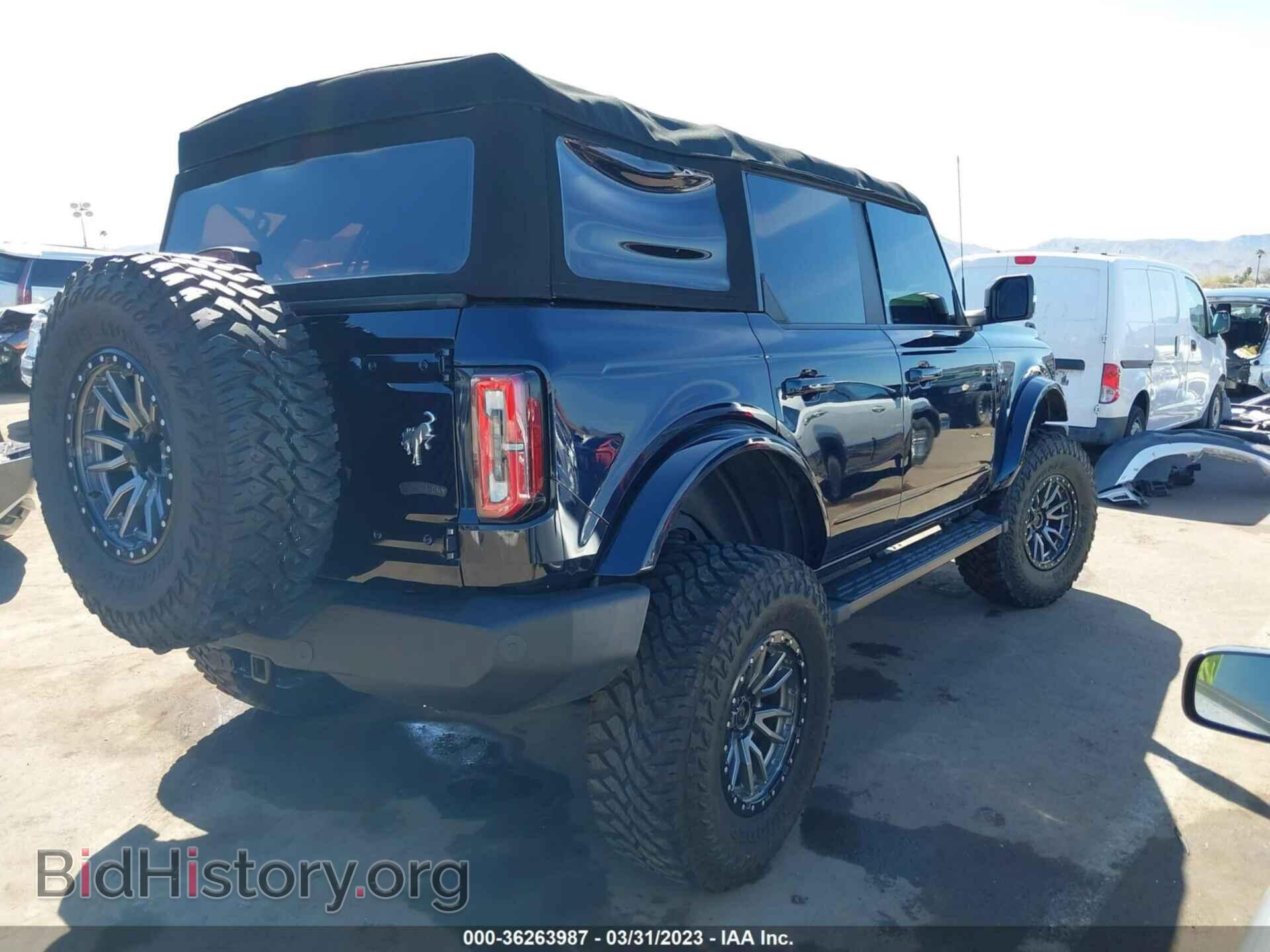 2021 FORD BRONCO - VIN: 1FMEE5BP4MLA73385 - Фото 4