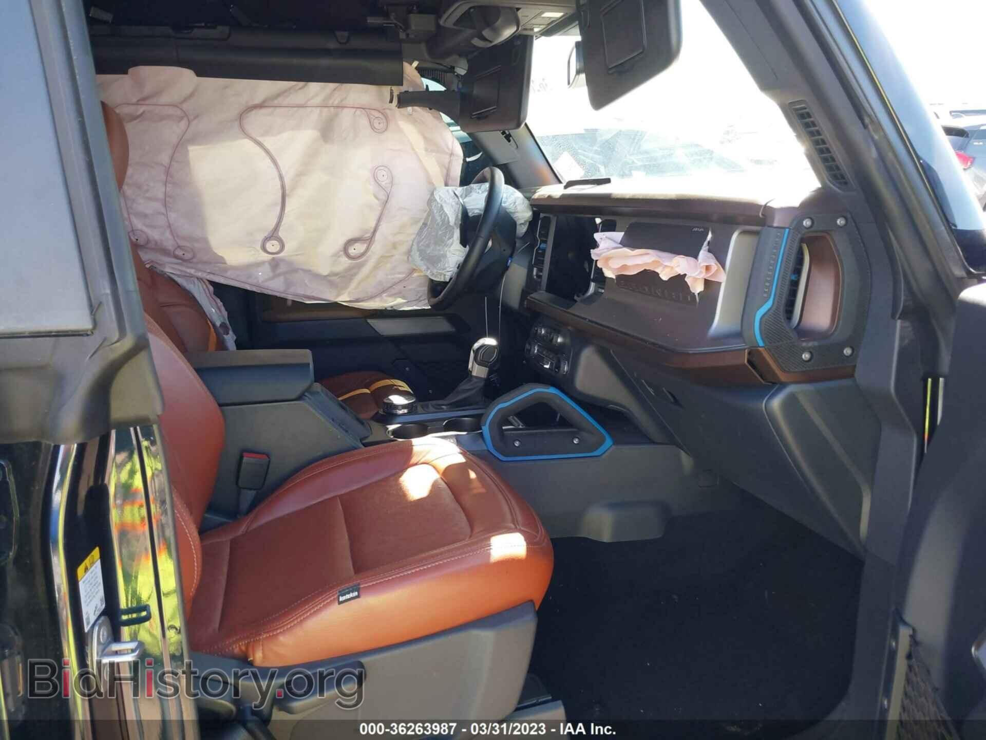 2021 FORD BRONCO - VIN: 1FMEE5BP4MLA73385 - Фото 5