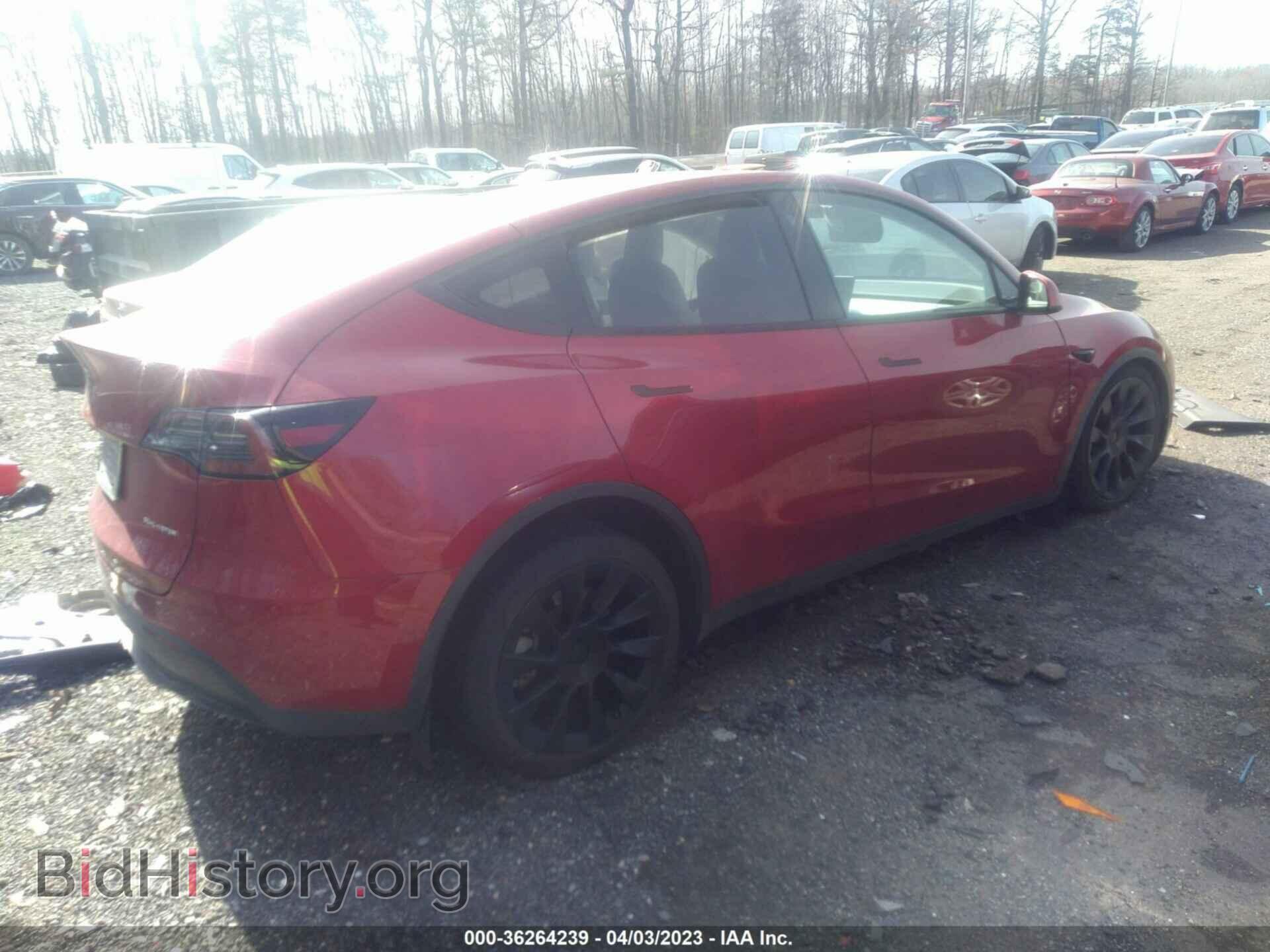 2021 TESLA MODEL Y - VIN: 5YJYGDEE3MF211307 - Фото 4