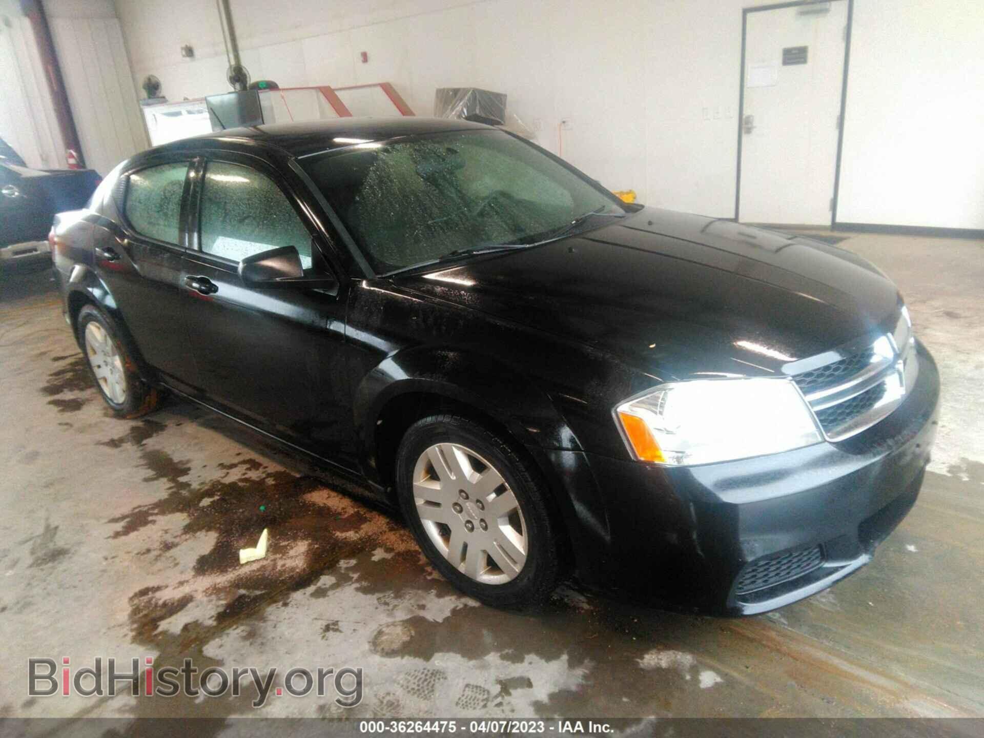 Фотография 1C3CDZAB4DN753047 - DODGE AVENGER 2013