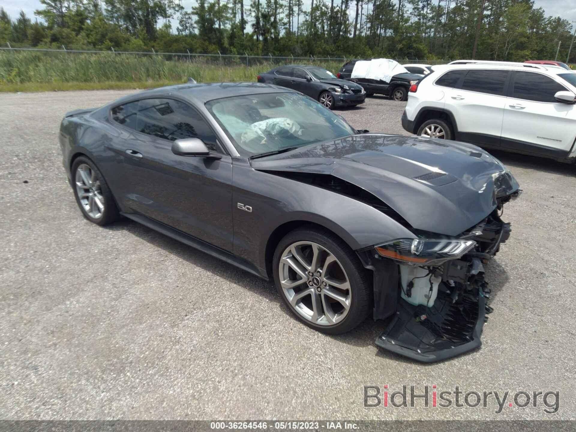Photo 1FA6P8CFXM5128927 - FORD MUSTANG 2021