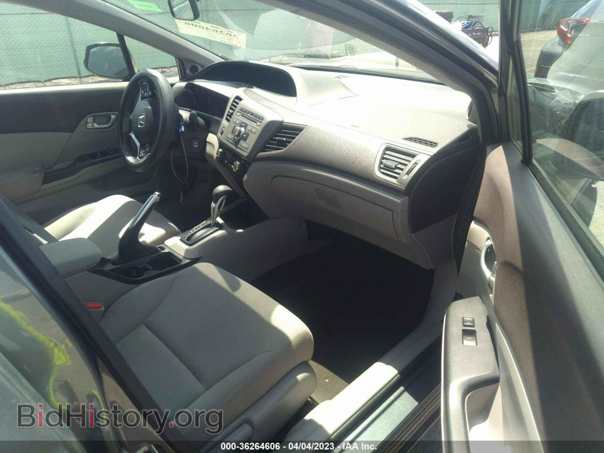 2012 HONDA CIVIC SDN - VIN: 19XFB2F80CE100155 - Фото 5