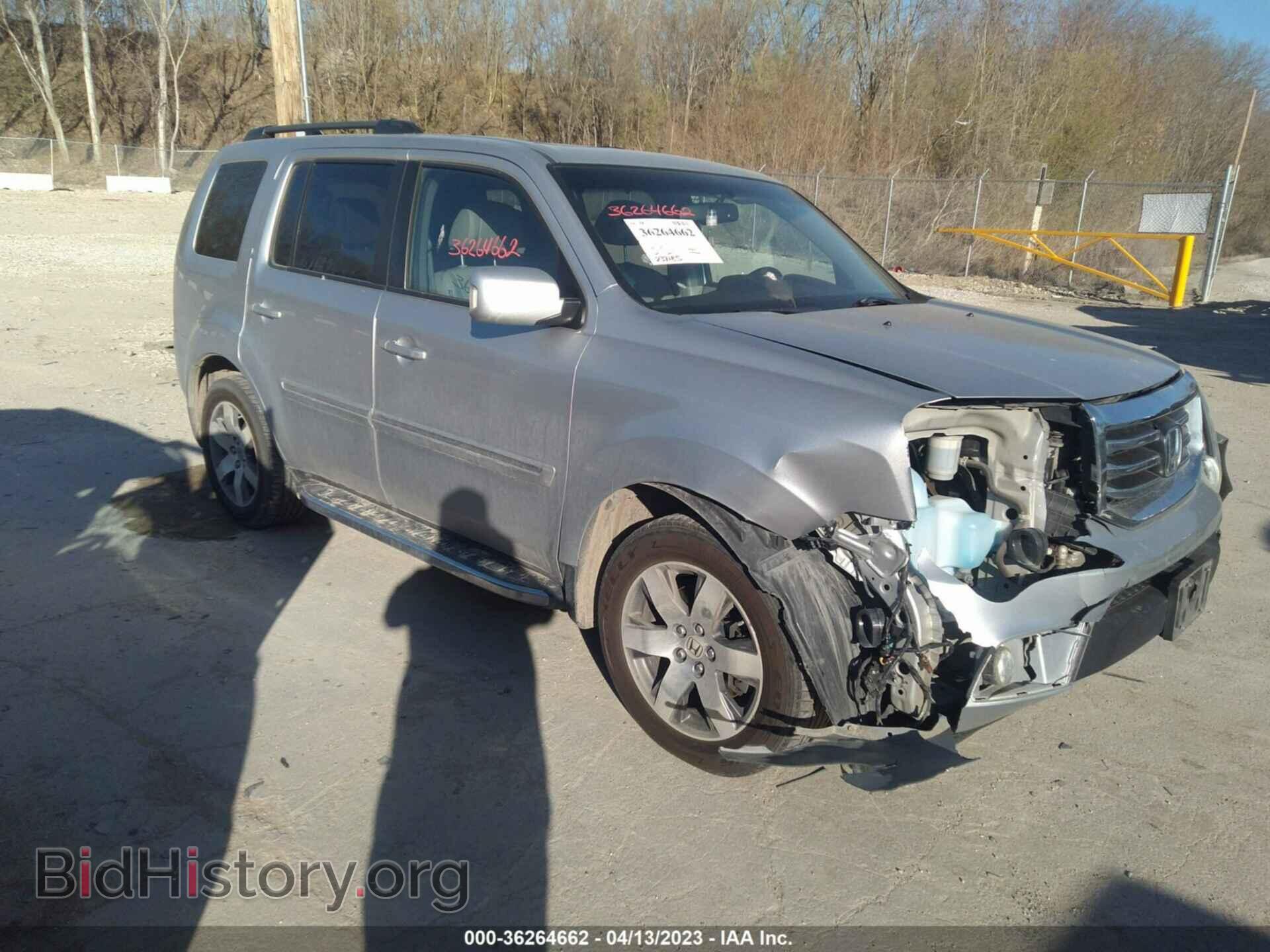 Фотография 5FNYF4H93DB078081 - HONDA PILOT 2013