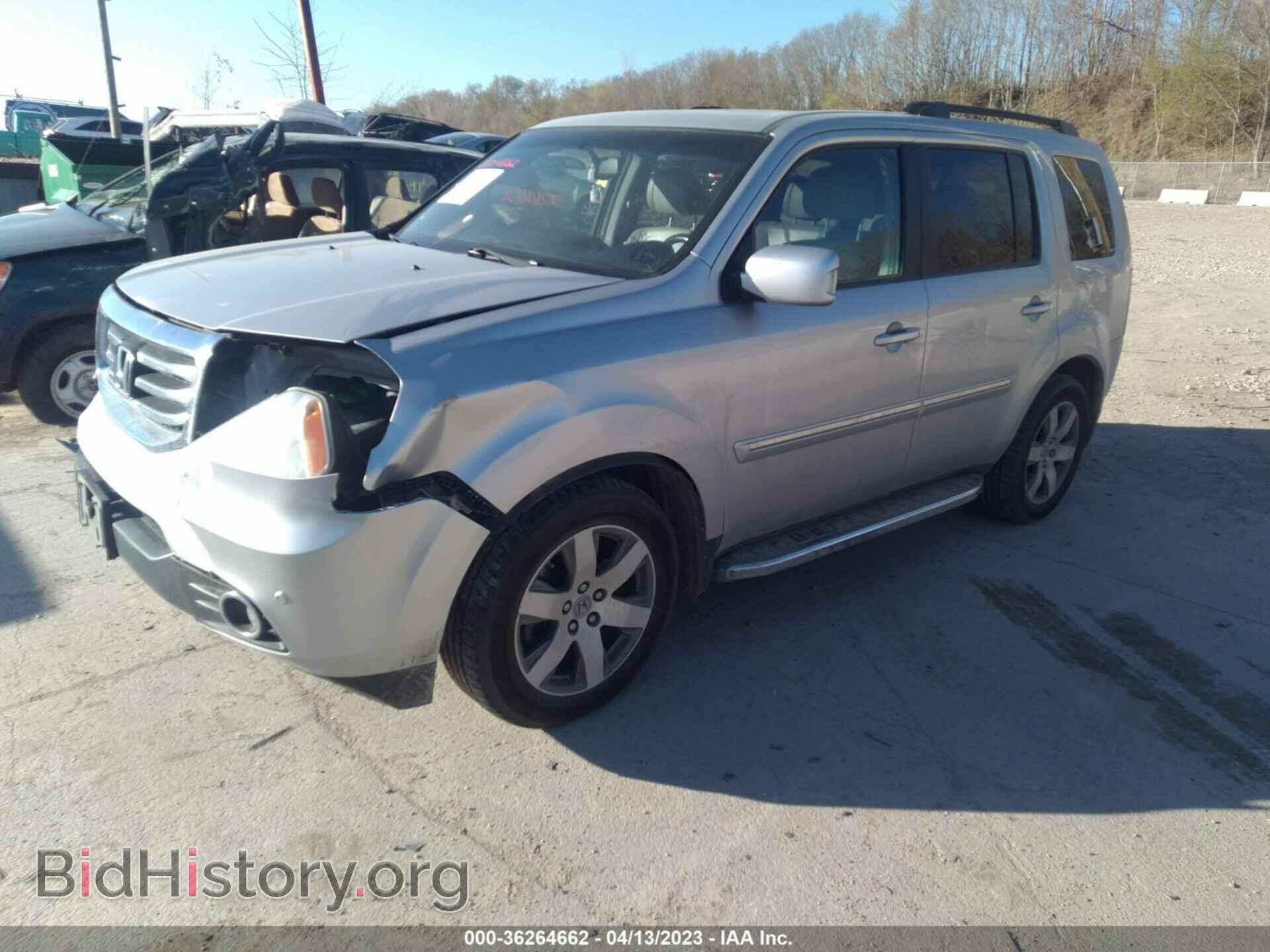 2013 HONDA PILOT - VIN: 5FNYF4H93DB078081 - Фото 2