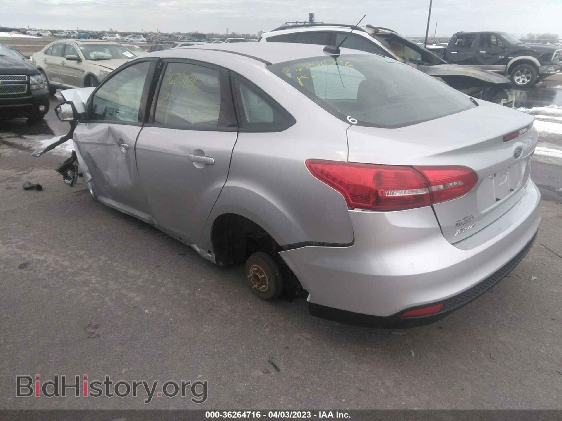 2018 FORD FOCUS - VIN: 1FADP3F25JL331265 - Фото 3
