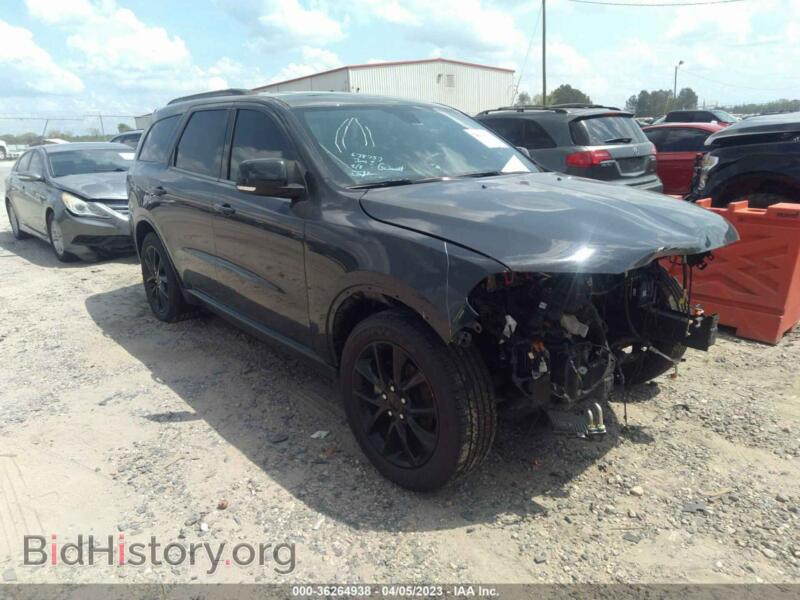 2018 Dodge DURANGO GT (VIN 1C4RDHDGXJC345358) — фото 1 из 12, IAAI, повреждение: передняя часть