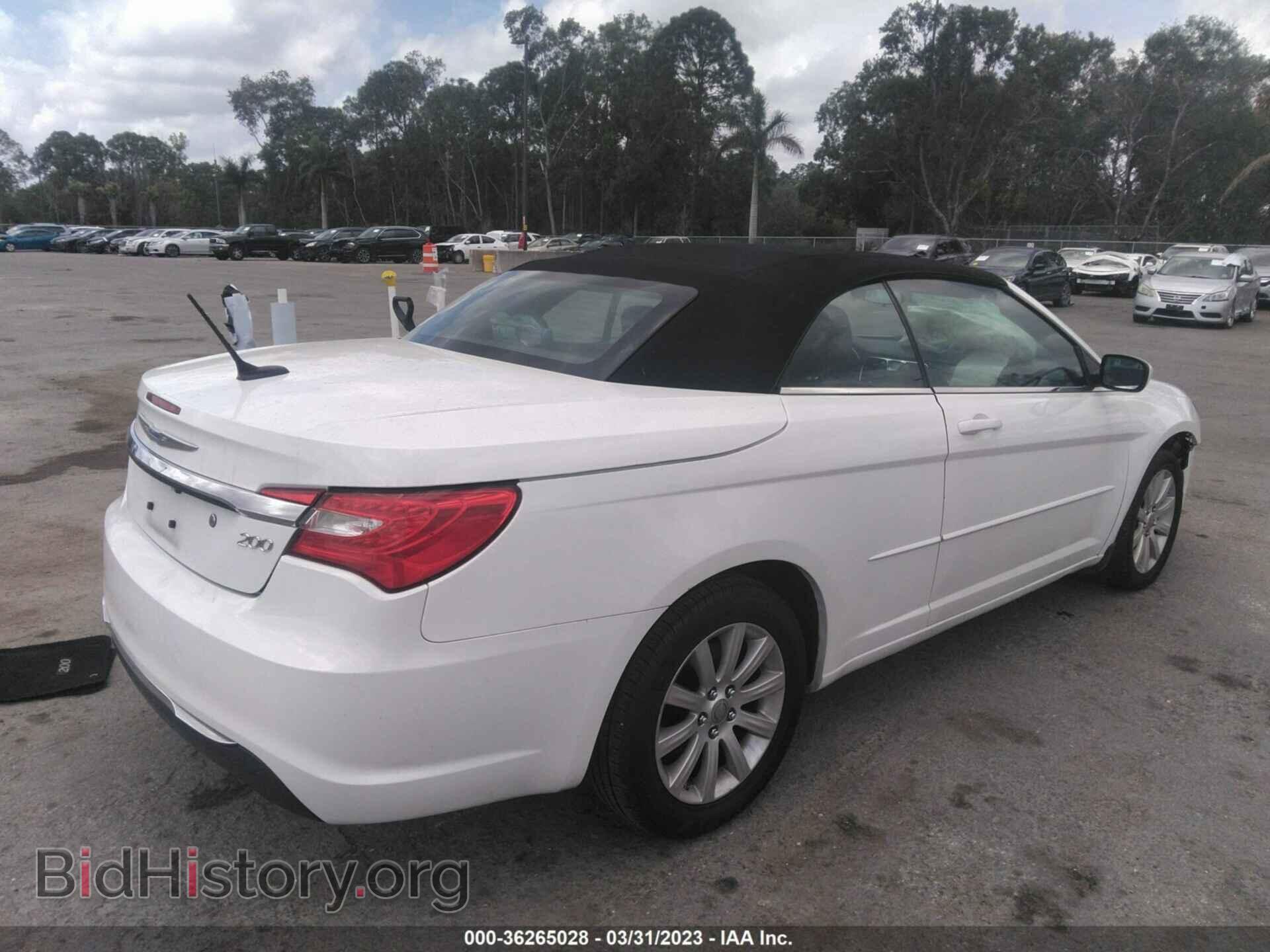 2012 CHRYSLER 200 - VIN: 1C3BCBEGXCN281530 - Фото 4