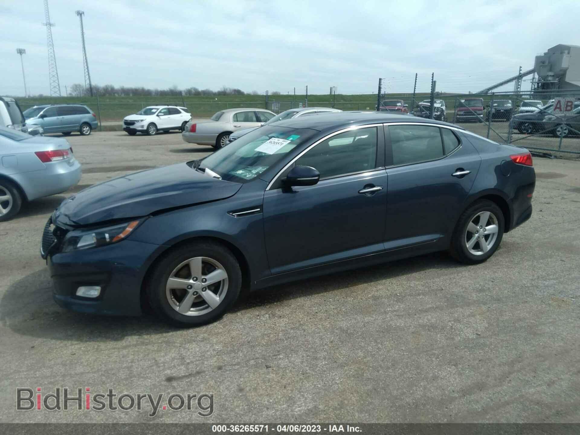 2015 KIA OPTIMA - VIN: 5XXGM4A75FG486298 - Фото 2