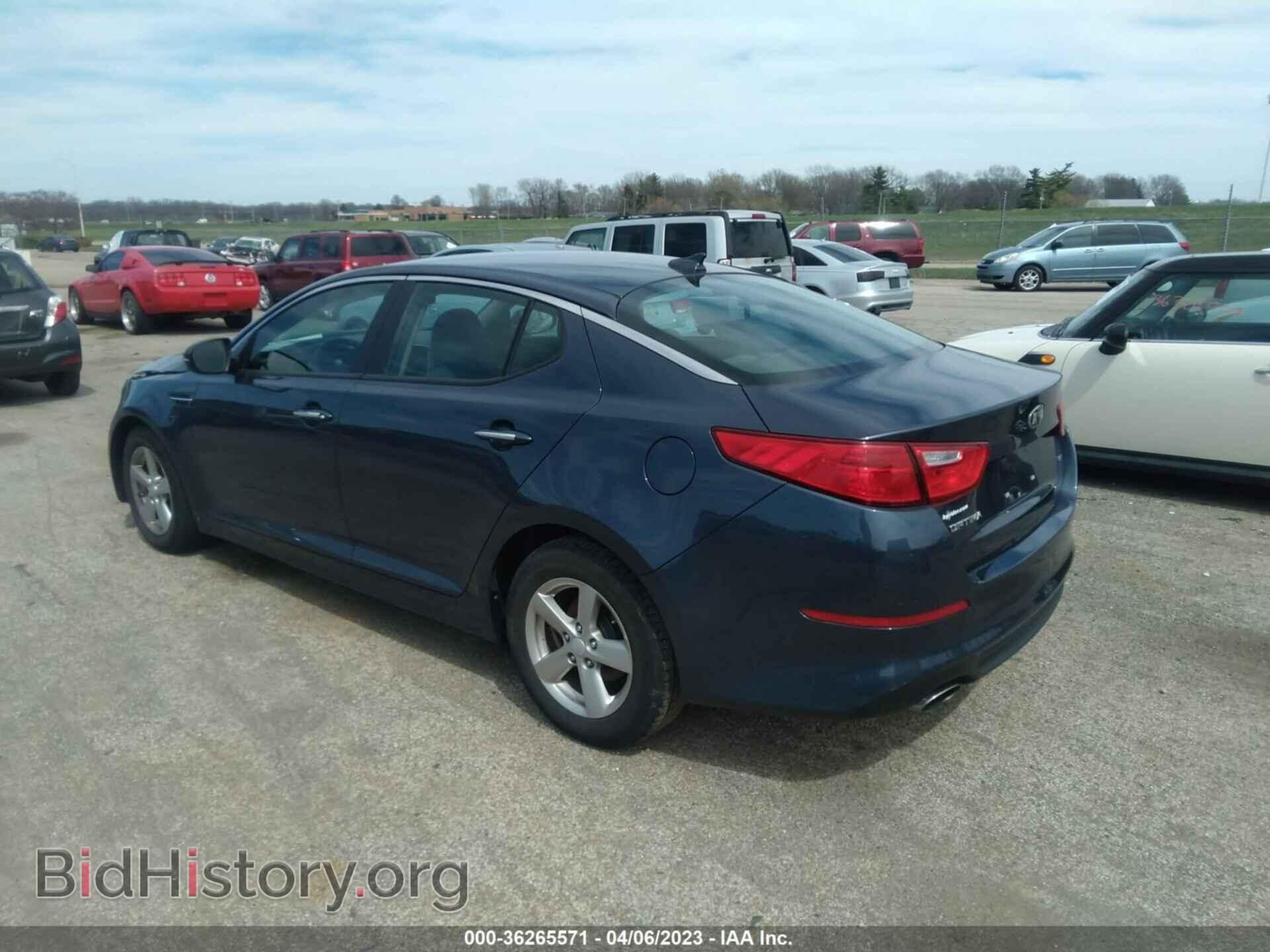 2015 KIA OPTIMA - VIN: 5XXGM4A75FG486298 - Фото 3