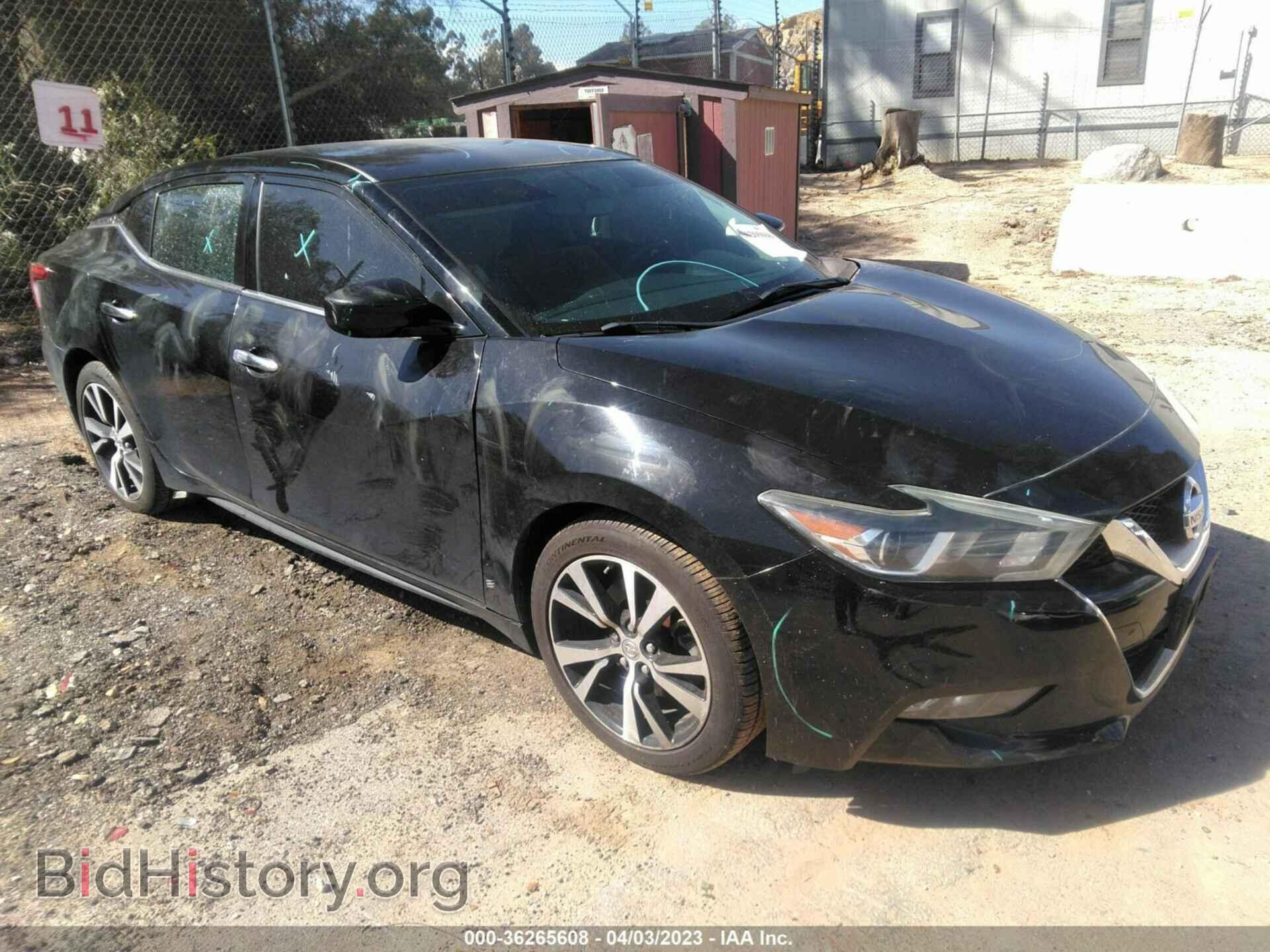 Фотография 1N4AA6AP8HC450687 - NISSAN MAXIMA 2017