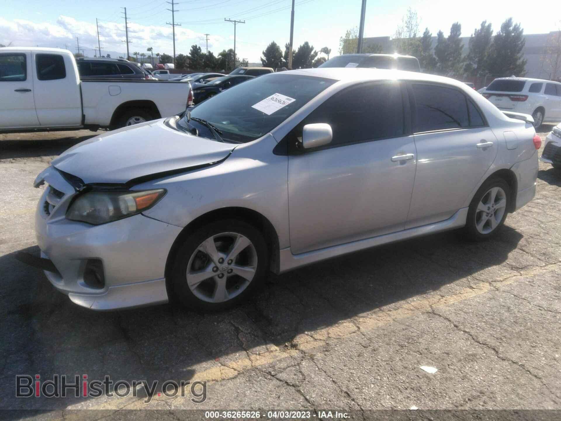 2012 TOYOTA COROLLA - VIN: 2T1BU4EE8CC814058 - Фото 2