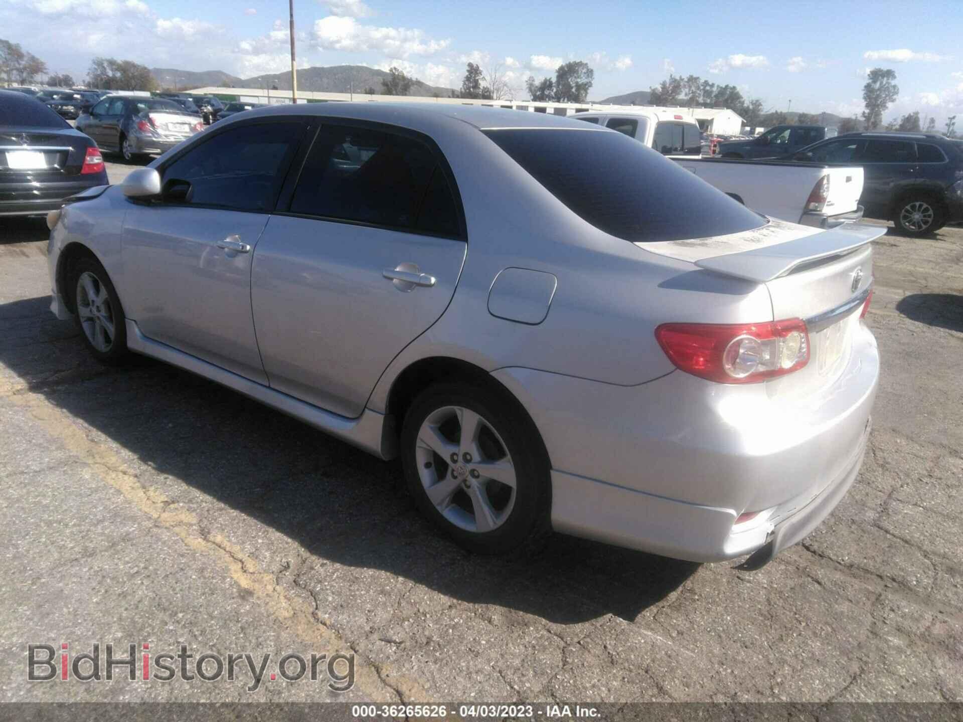 2012 TOYOTA COROLLA - VIN: 2T1BU4EE8CC814058 - Фото 3
