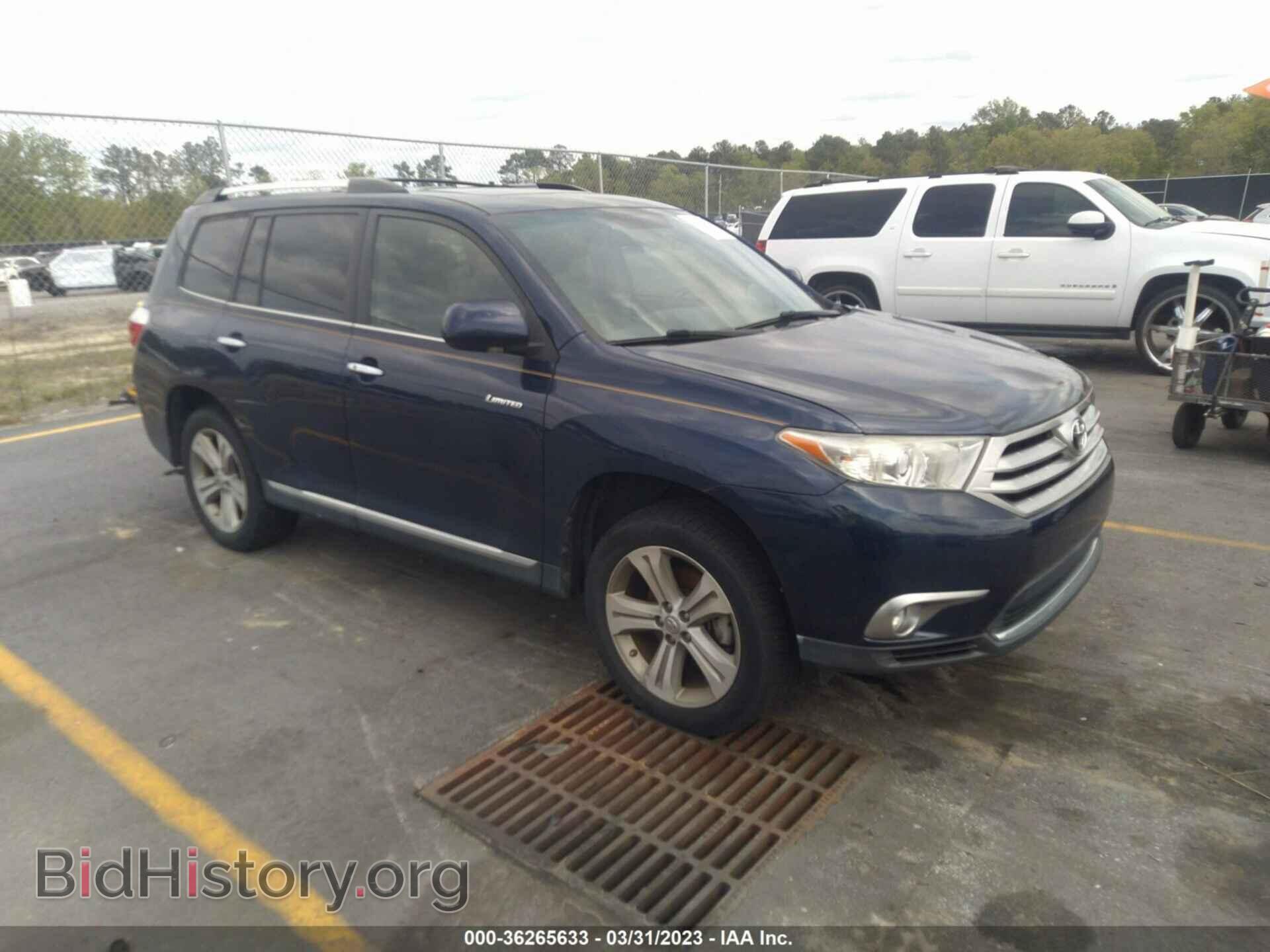 Photo 5TDYK3EH6CS051730 - TOYOTA HIGHLANDER 2012