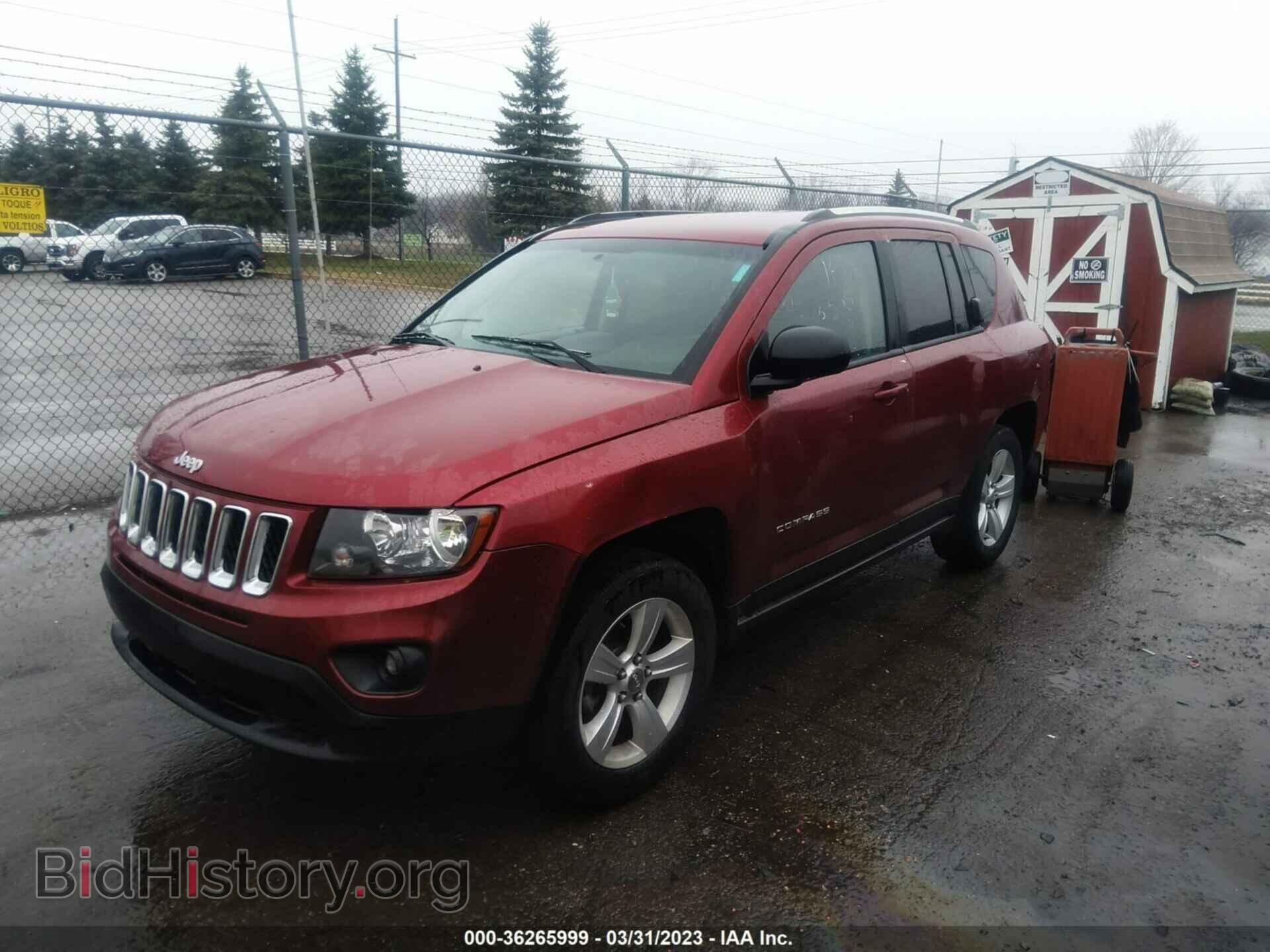 2014 JEEP COMPASS - VIN: 1C4NJDBB8ED865310 - Фото 2