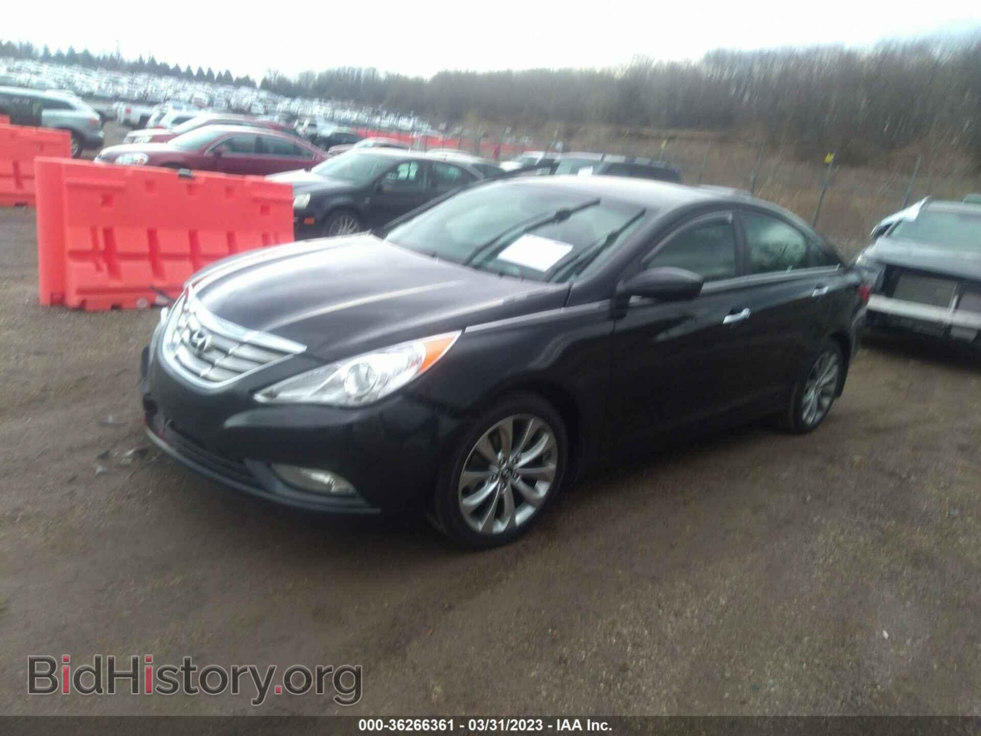 2013 HYUNDAI SONATA - VIN: 5NPEC4AC1DH800814 - Фото 2