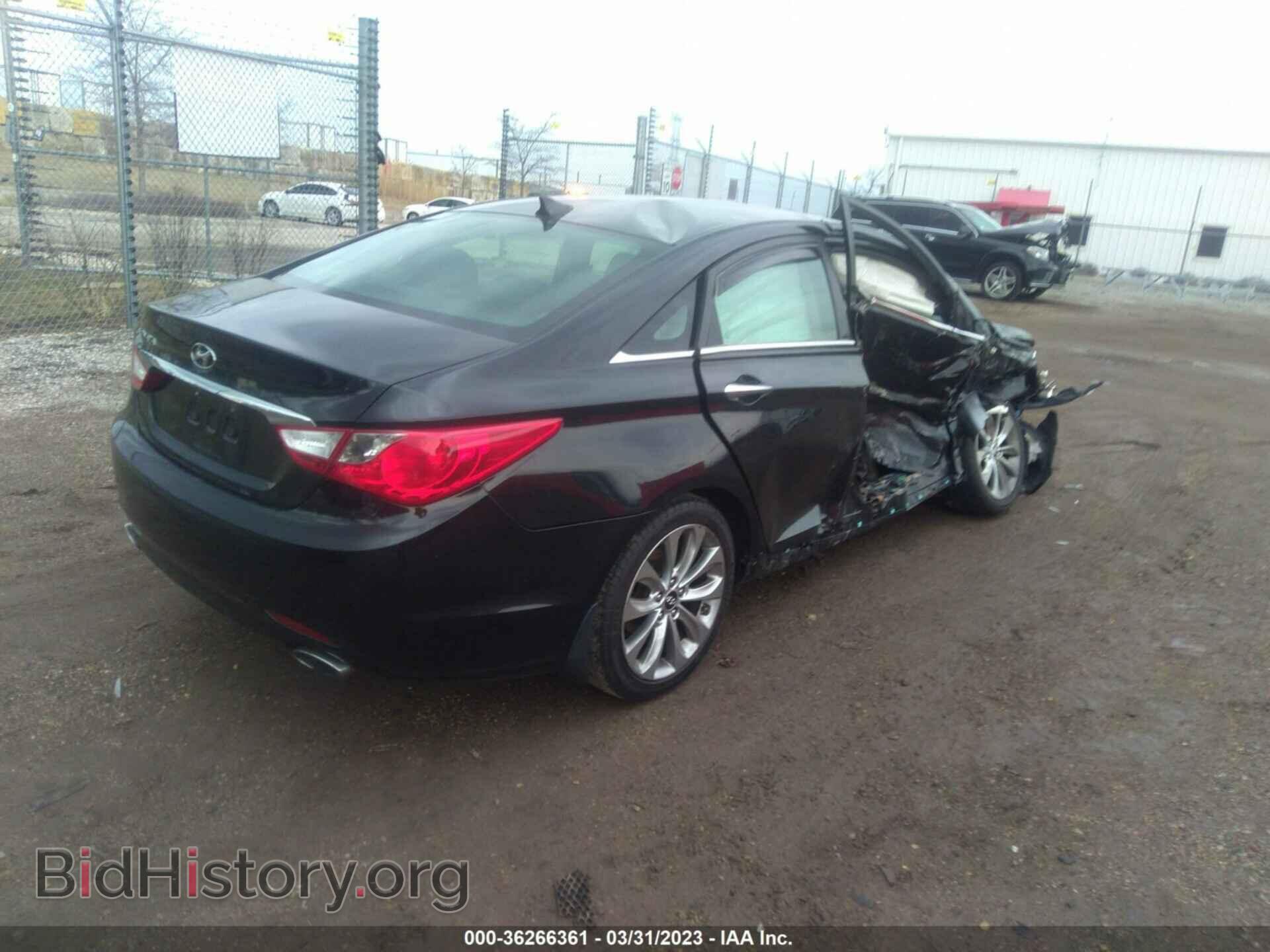 2013 HYUNDAI SONATA - VIN: 5NPEC4AC1DH800814 - Фото 4