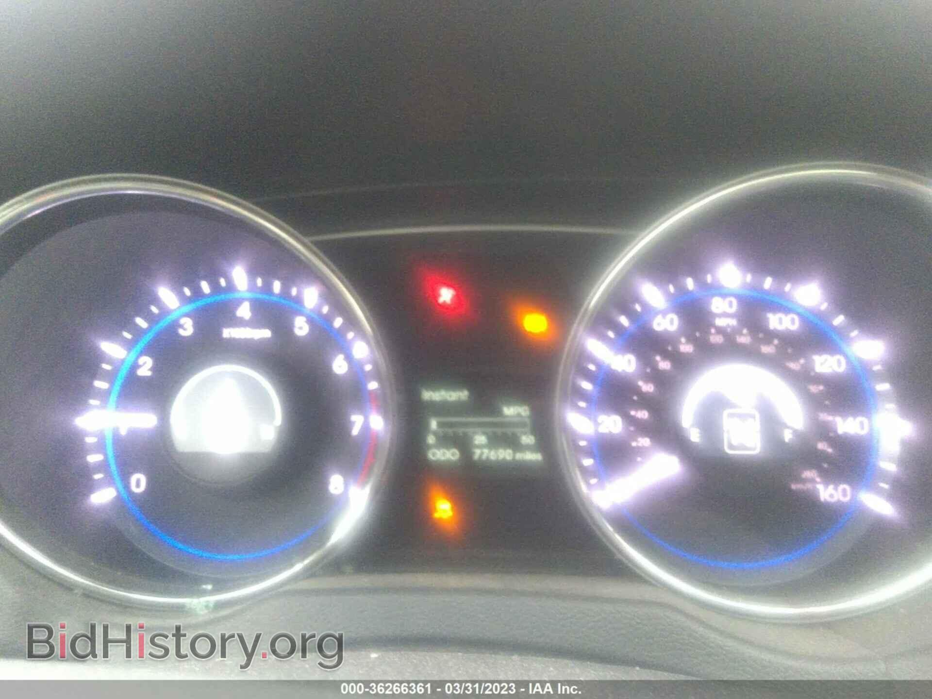 2013 HYUNDAI SONATA - VIN: 5NPEC4AC1DH800814 - Фото 7