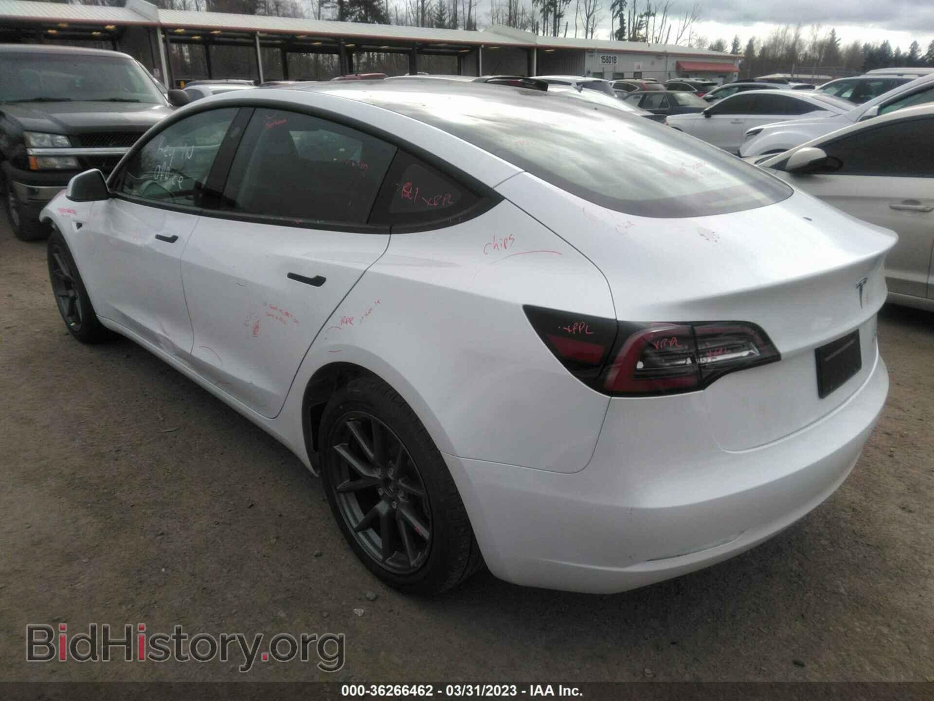 2023 TESLA MODEL 3 - VIN: 5YJ3E1EB2PF416514 - Фото 3