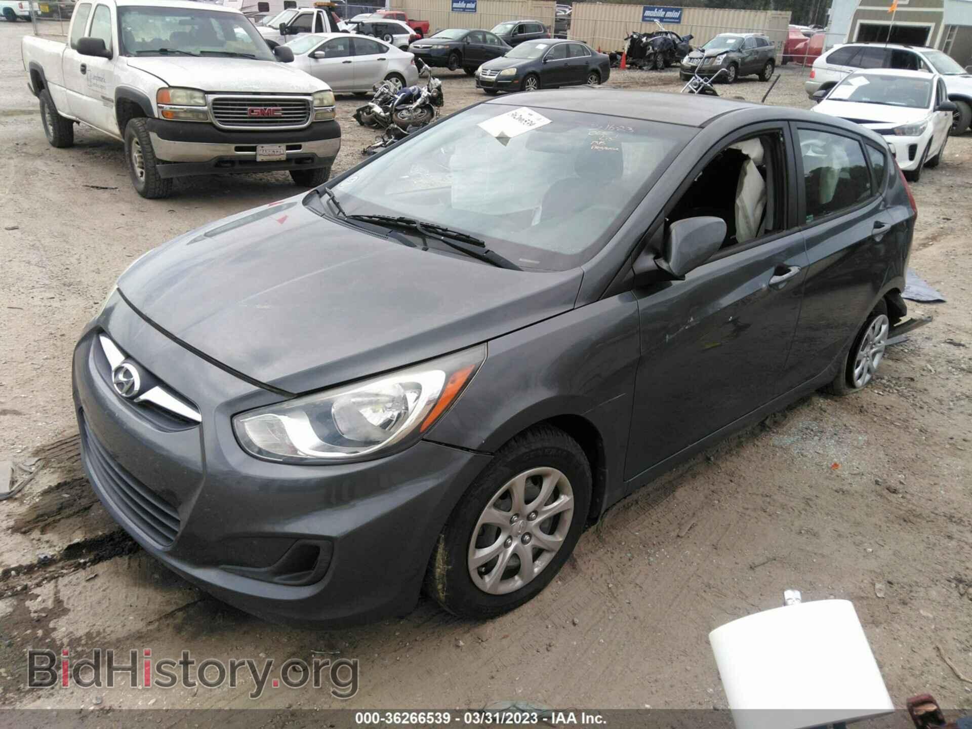 2013 HYUNDAI ACCENT - VIN: KMHCT5AE2DU078723 - Фото 2