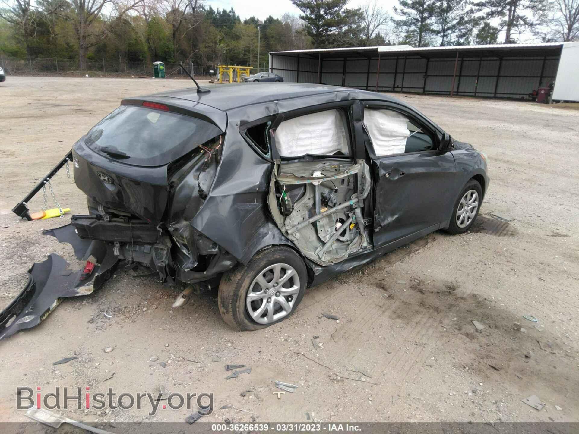 2013 HYUNDAI ACCENT - VIN: KMHCT5AE2DU078723 - Фото 4