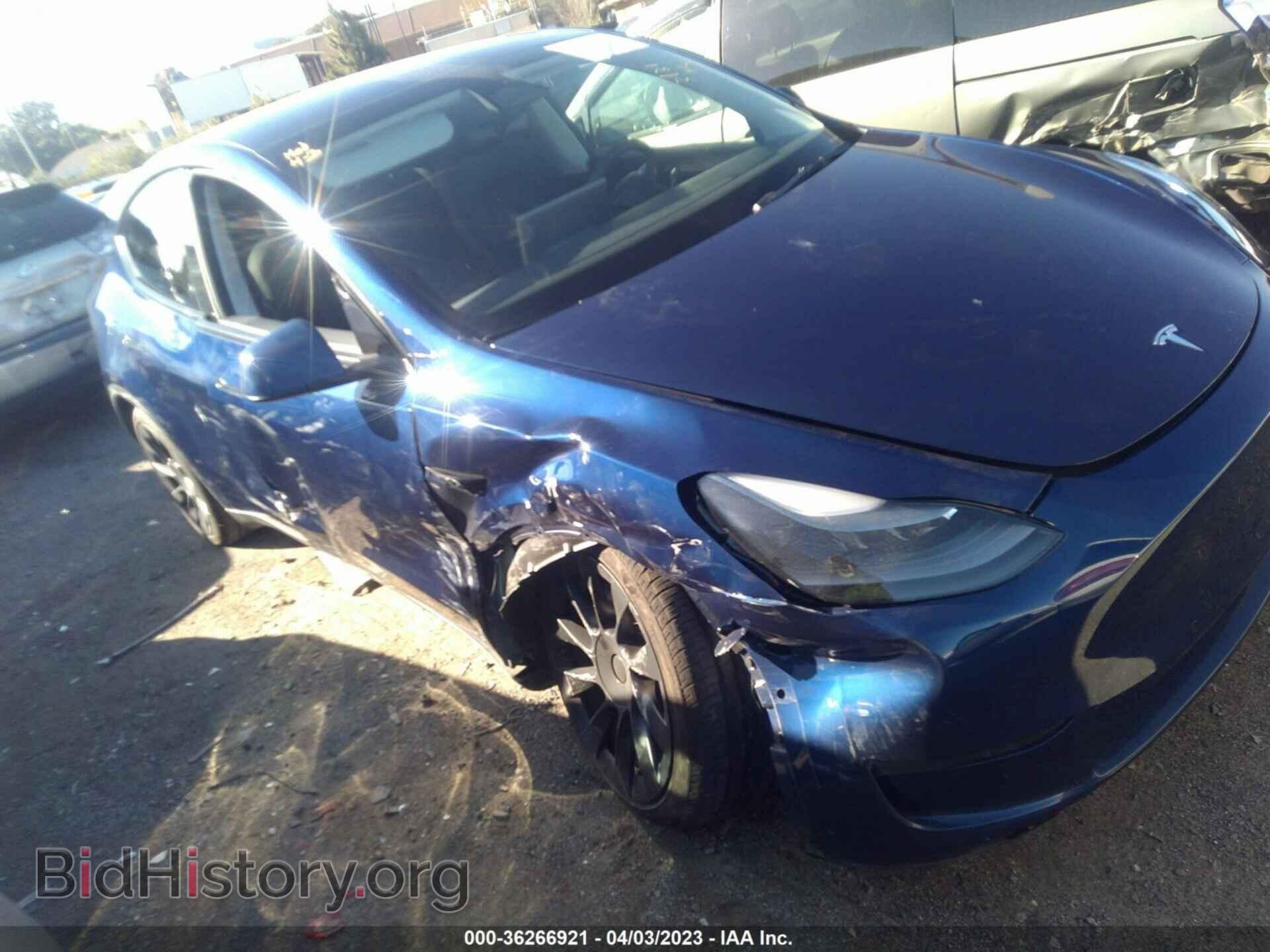 2022 TESLA MODEL Y - VIN: 7SAYGDEEXNF541255 - Фото 6