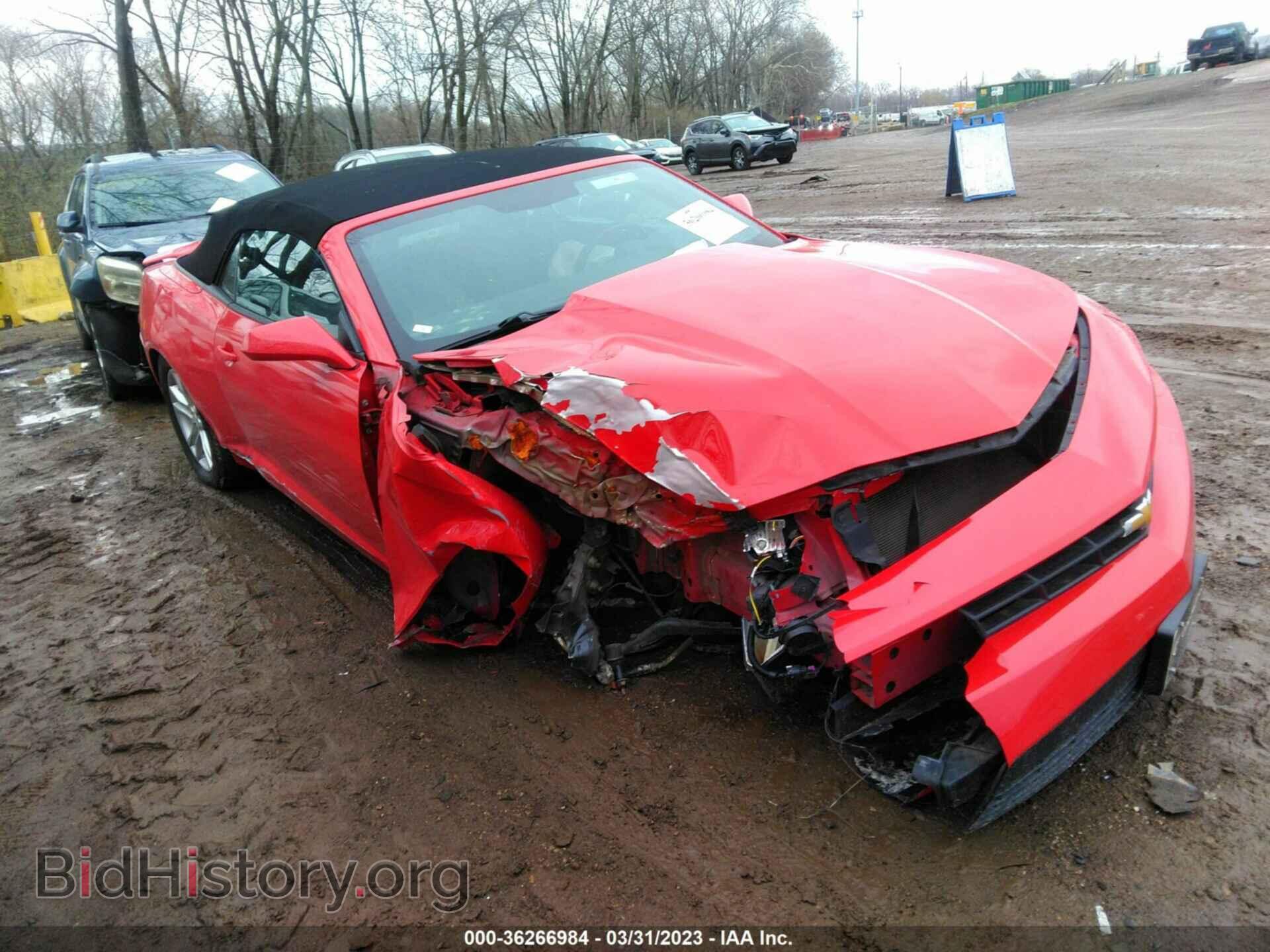 Фотография 2G1FB3D38E9289712 - CHEVROLET CAMARO 2014