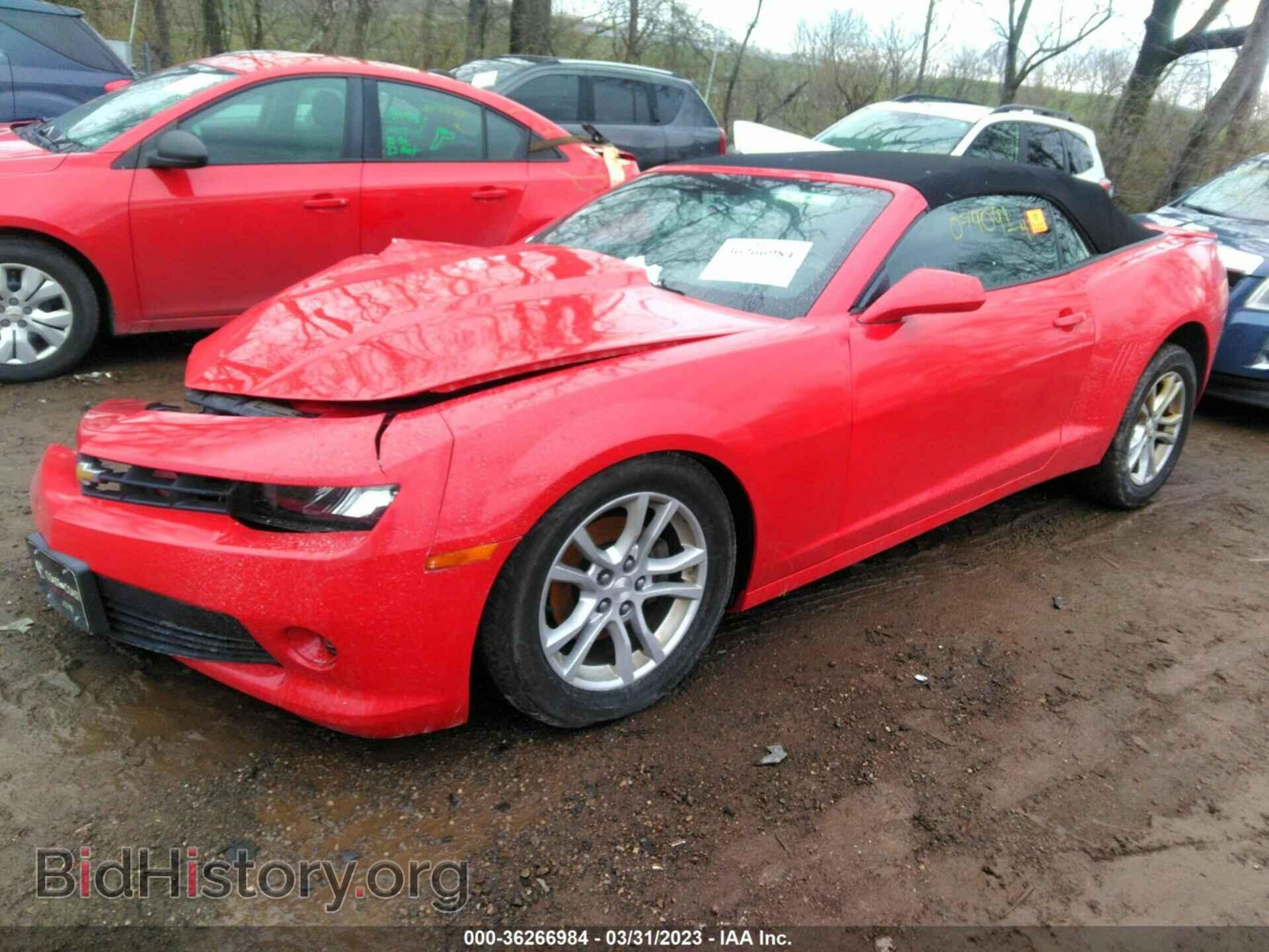 2014 CHEVROLET CAMARO - VIN: 2G1FB3D38E9289712 - Фото 2