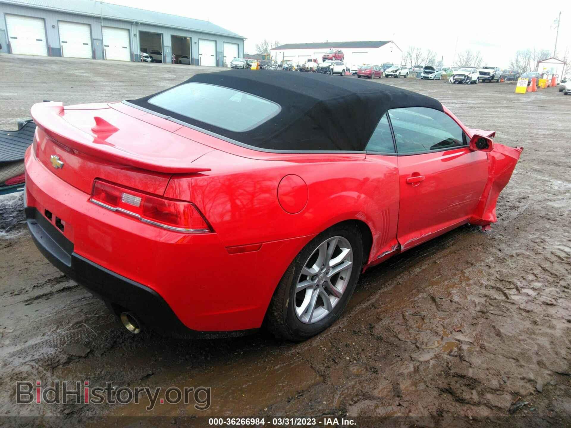2014 CHEVROLET CAMARO - VIN: 2G1FB3D38E9289712 - Фото 4