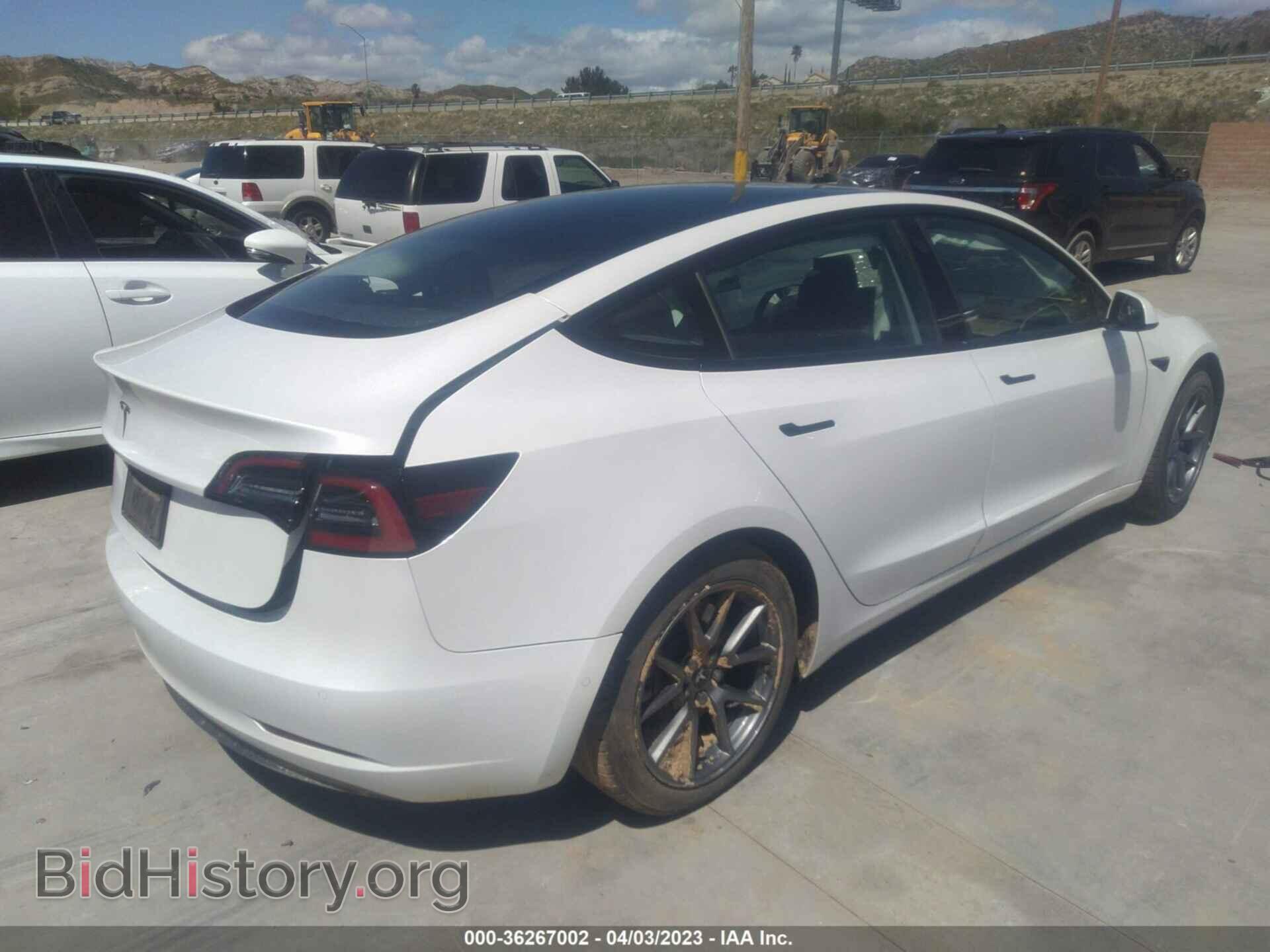 2021 TESLA MODEL 3 - VIN: 5YJ3E1EA0MF999121 - Фото 4
