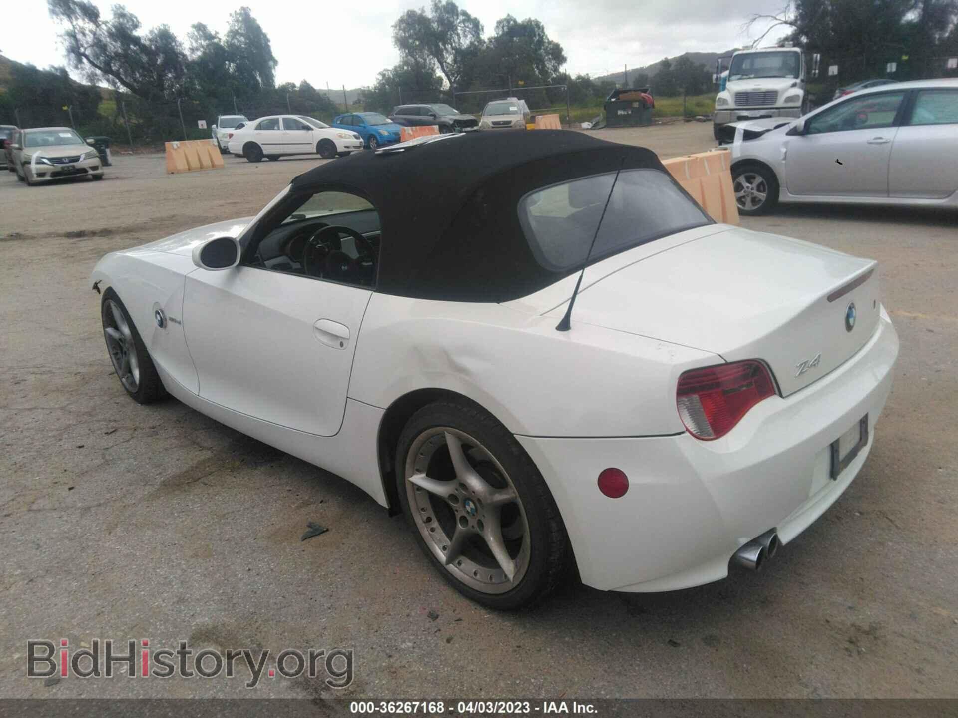 2006 BMW Z4 - VIN: 4USBU53596LX01302 - Фото 3