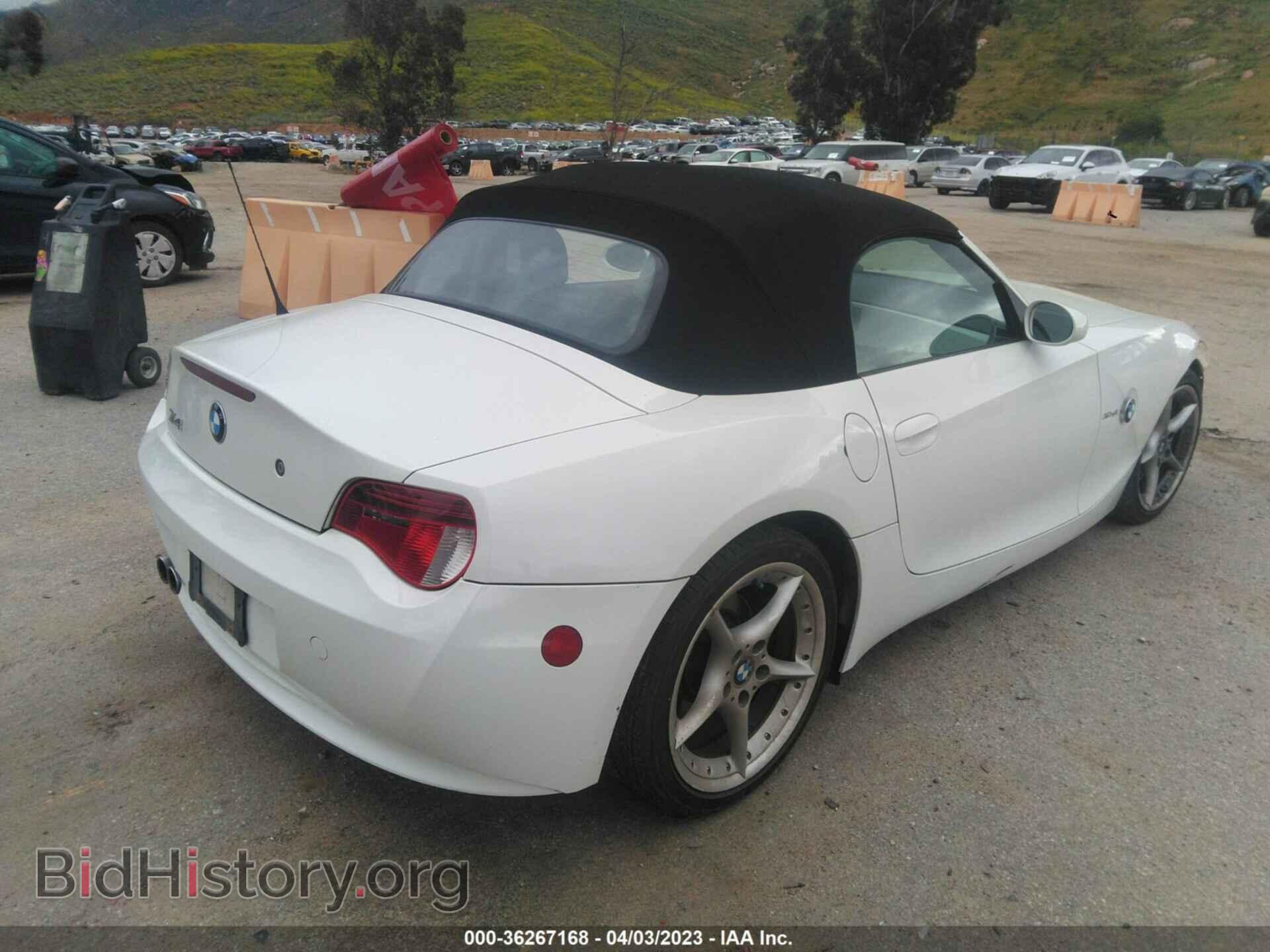2006 BMW Z4 - VIN: 4USBU53596LX01302 - Фото 4