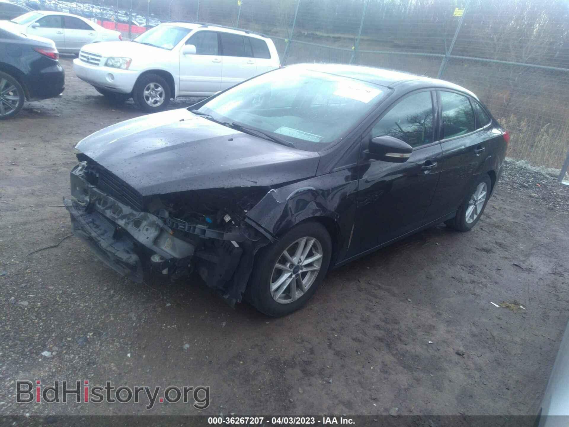 2016 FORD FOCUS - VIN: 1FADP3F28GL343256 - Фото 2