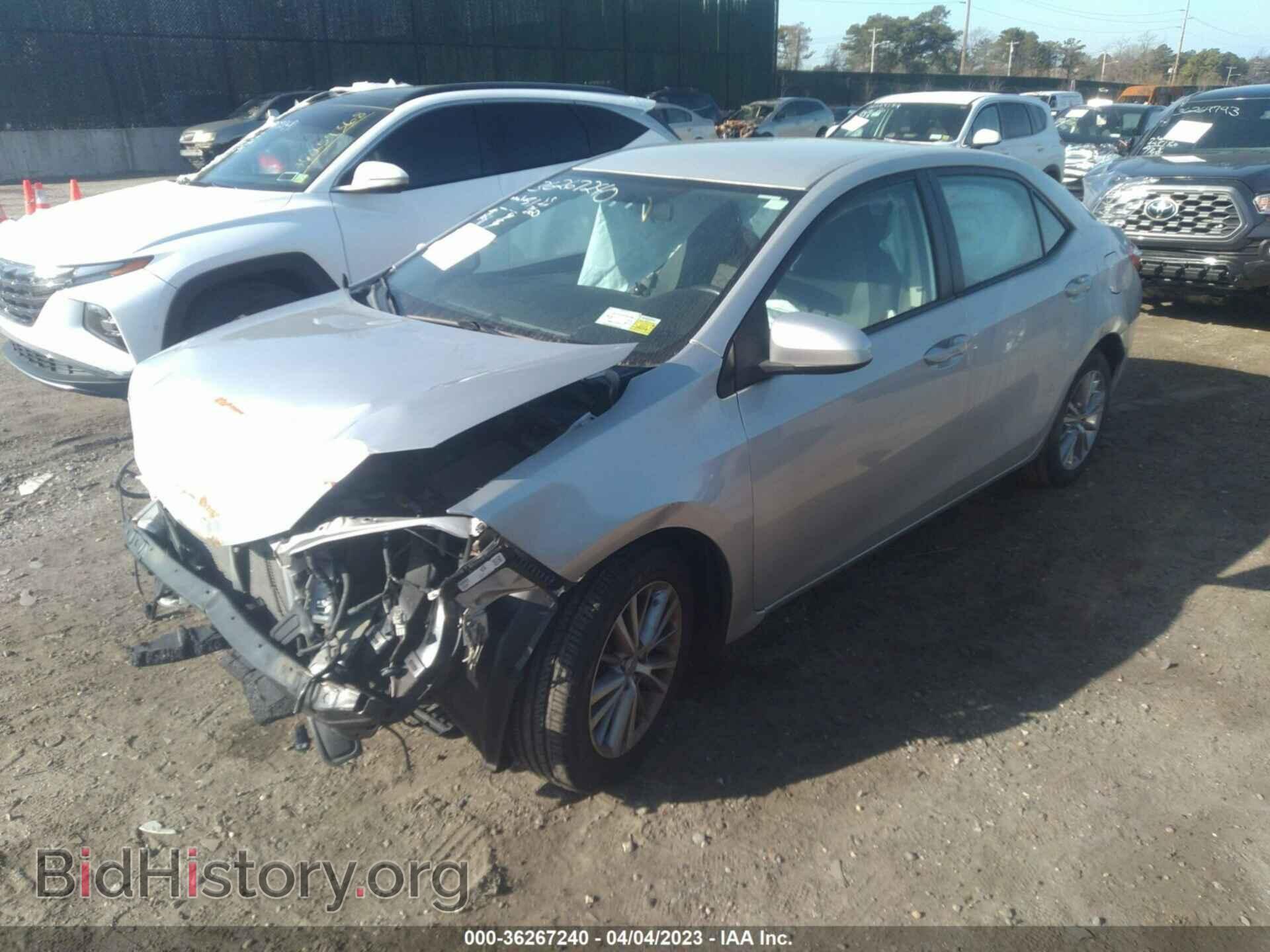 2015 TOYOTA COROLLA - VIN: 2T1BURHE5FC476843 - Photo 2