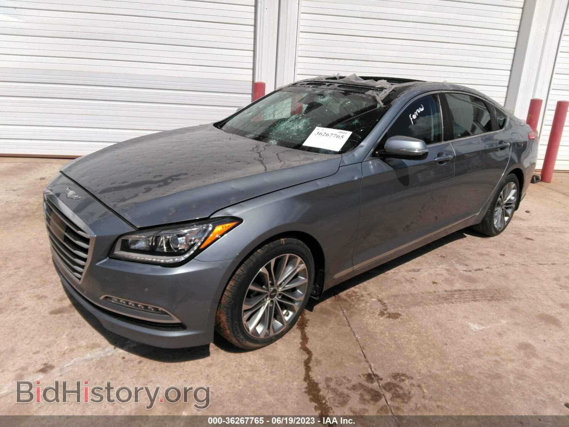 2017 GENESIS G80 - VIN: KMHGN4JEXHU209506 - Фото 2