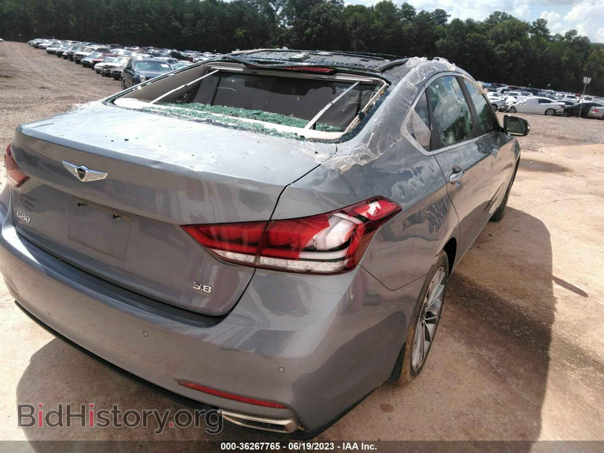2017 GENESIS G80 - VIN: KMHGN4JEXHU209506 - Фото 4