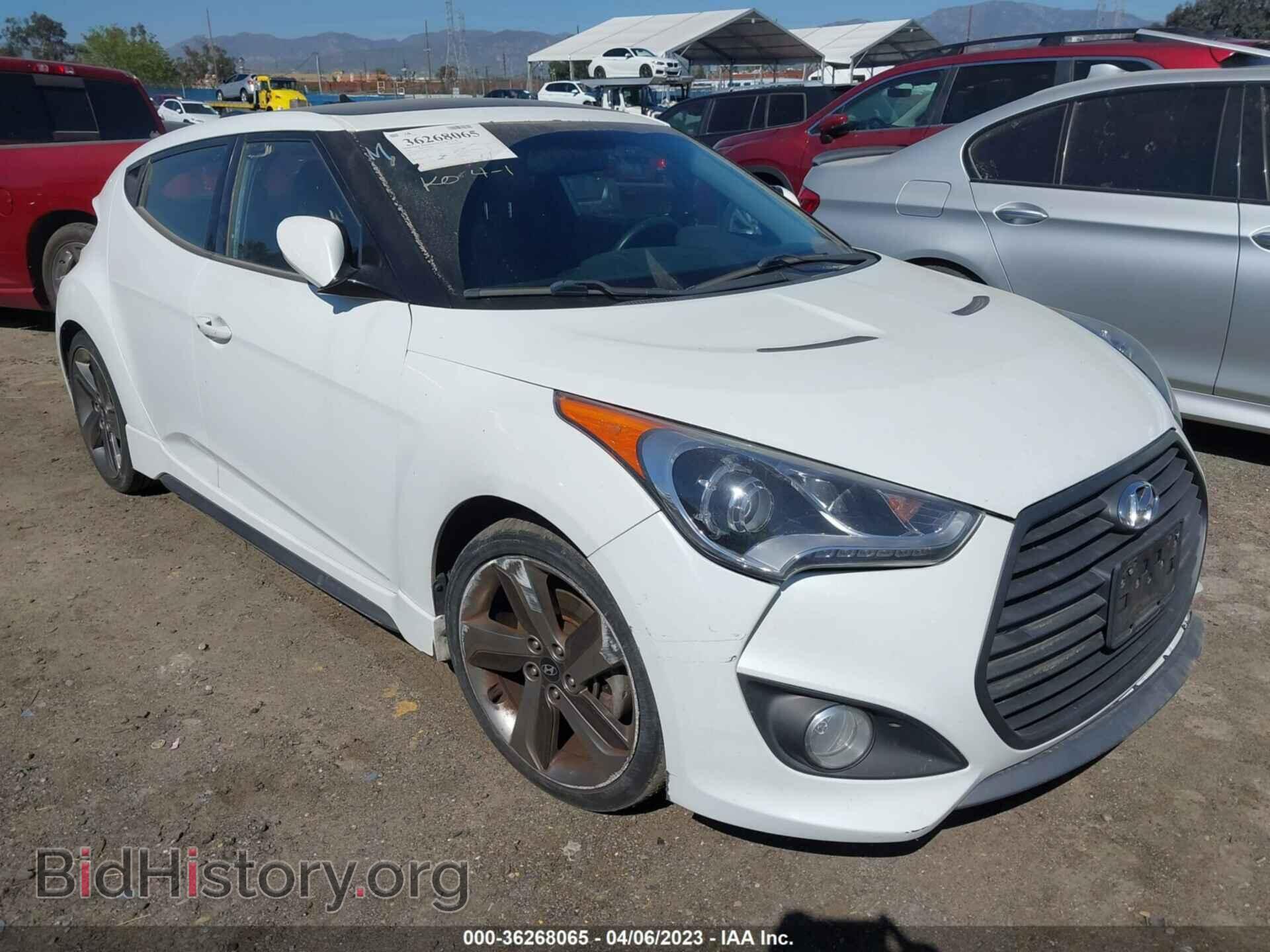 Photo KMHTC6AE9DU113151 - HYUNDAI VELOSTER 2013