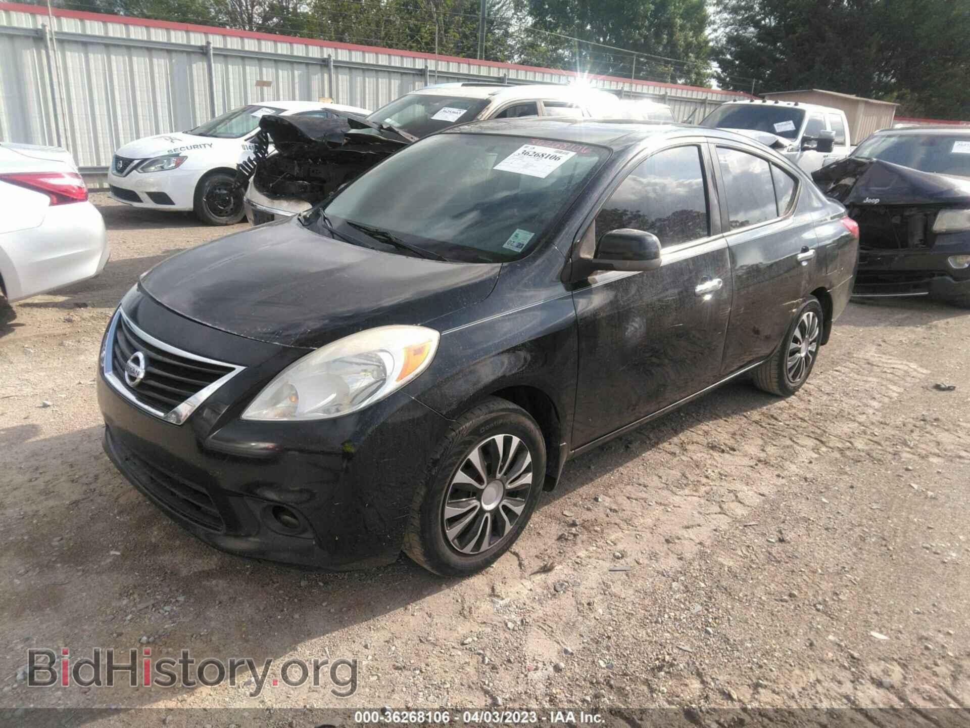 2012 NISSAN VERSA - VIN: 3N1CN7AP5CL905413 - Фото 2
