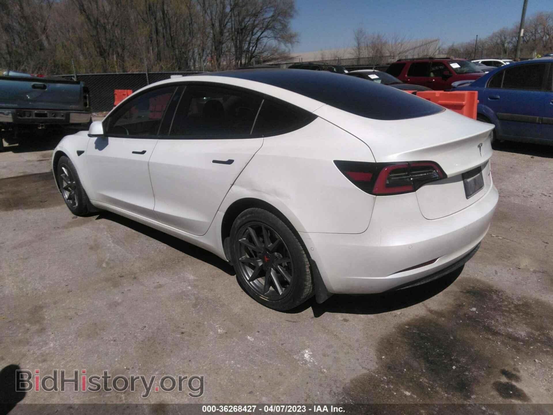 2021 TESLA MODEL 3 - VIN: 5YJ3E1EB0MF983431 - Фото 3