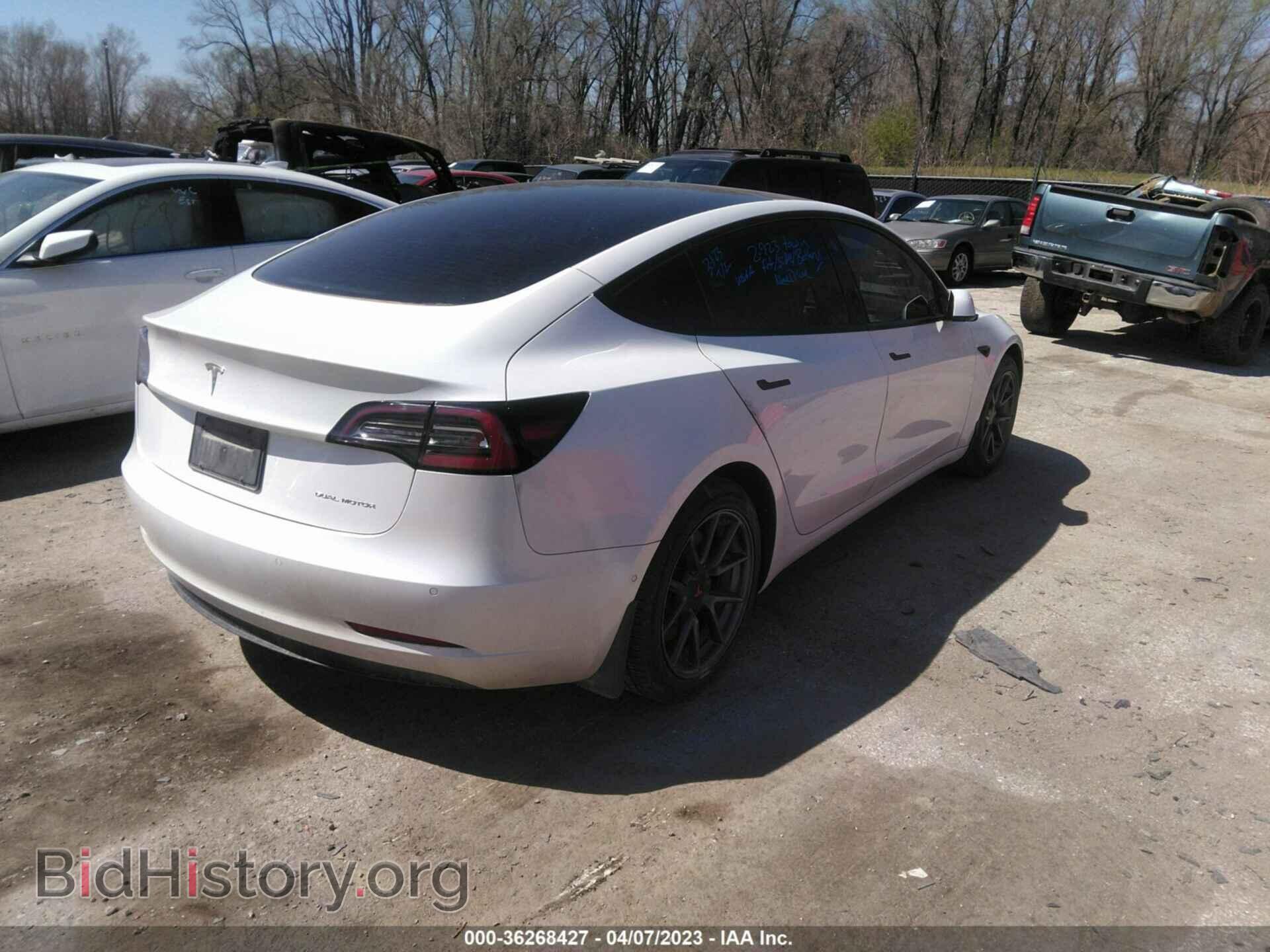 2021 TESLA MODEL 3 - VIN: 5YJ3E1EB0MF983431 - Фото 4