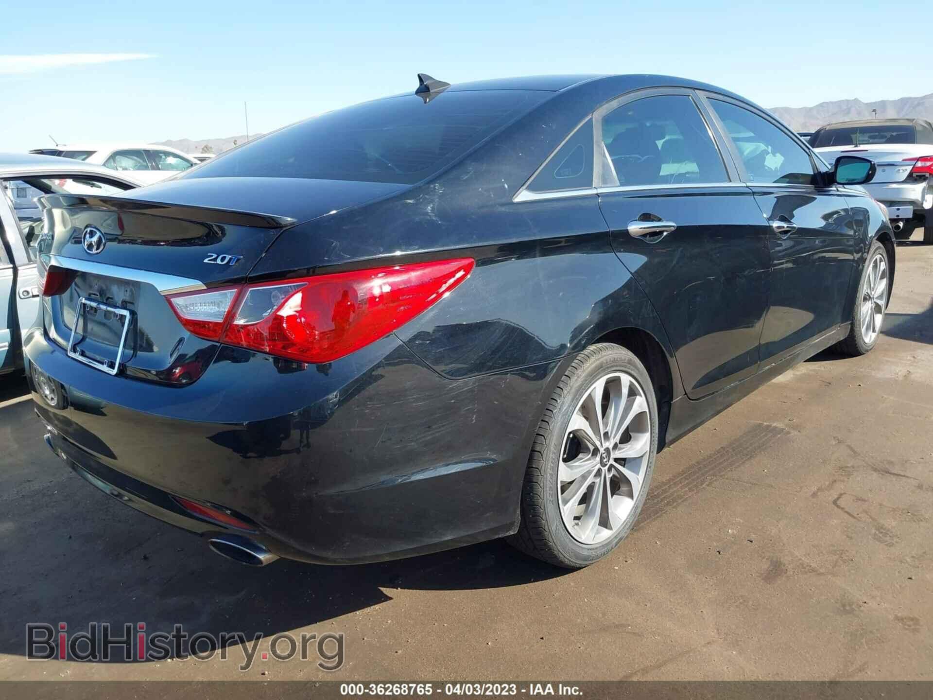 2013 HYUNDAI SONATA - VIN: 5NPEC4AB3DH596816 - Фото 4