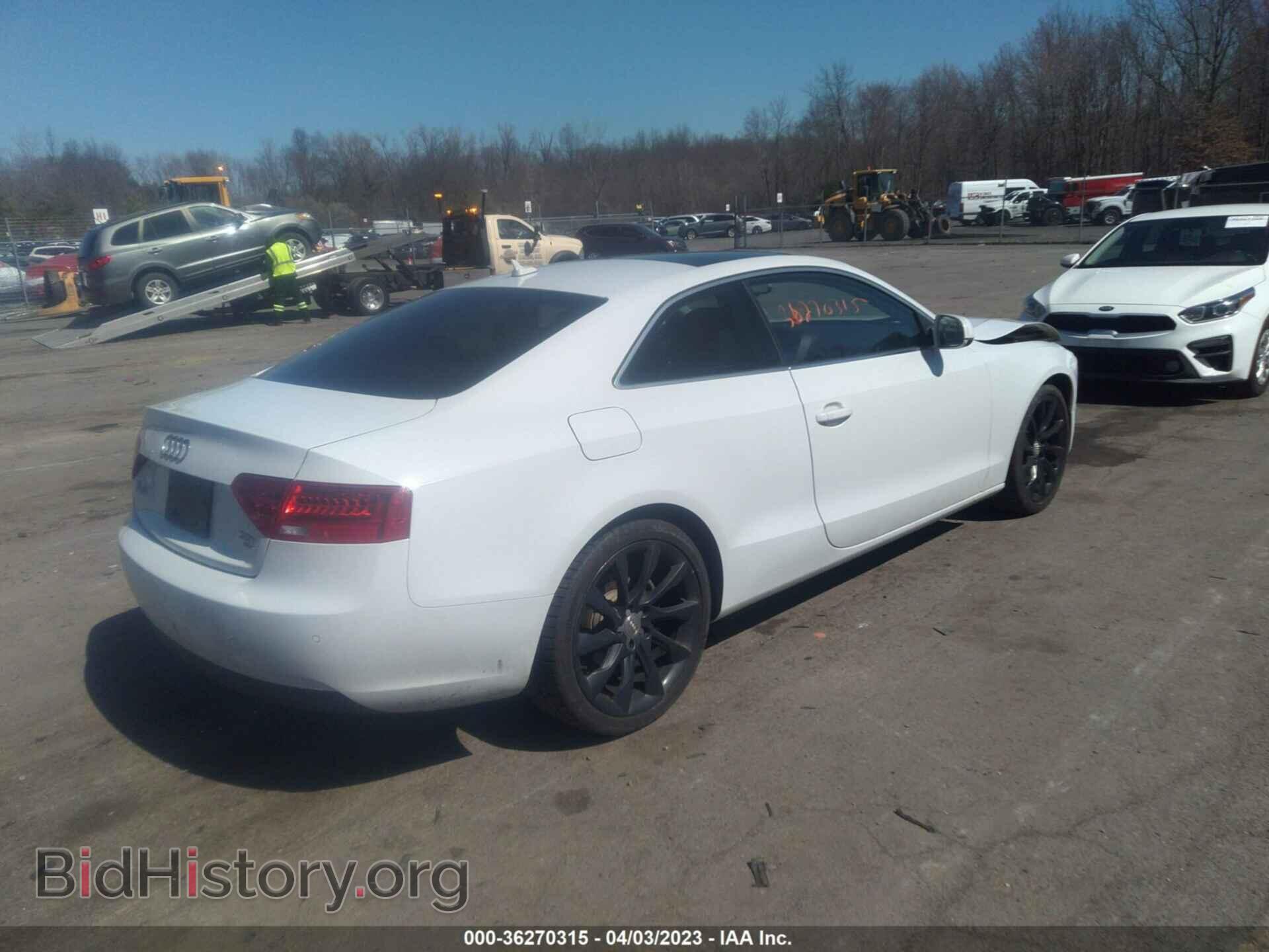 2013 AUDI A5 - VIN: WAULFAFRXDA061151 - Фото 4