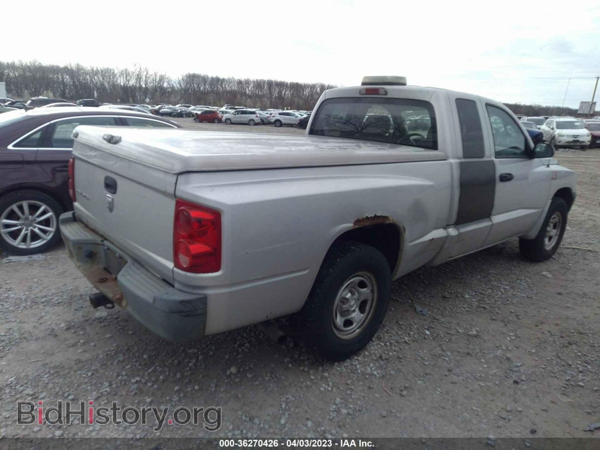 2007 DODGE DAKOTA - VIN: 1D7HE22K87S271360 - Фото 4
